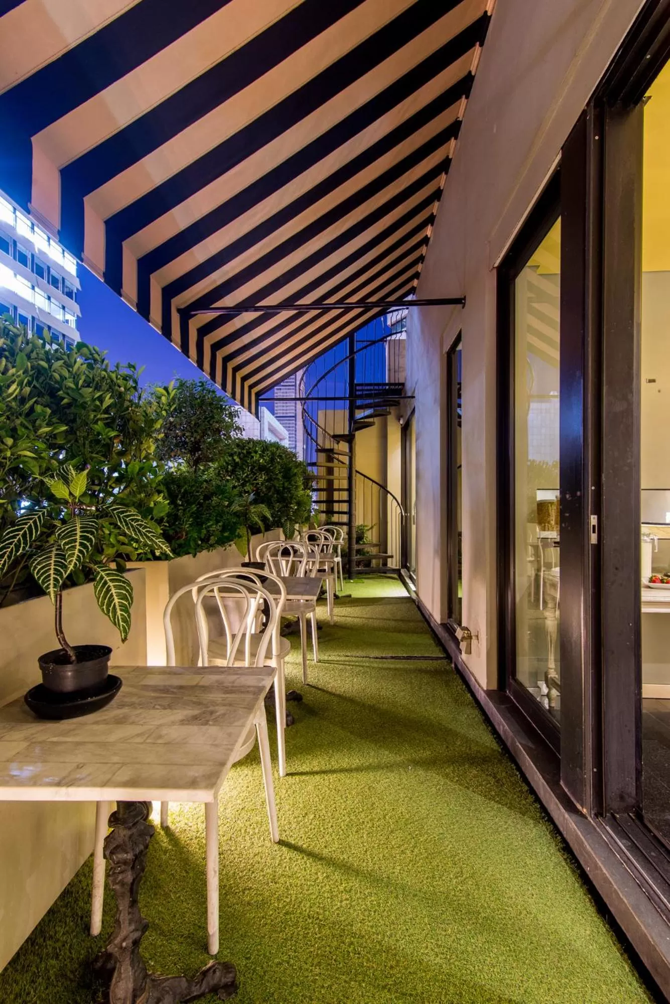 Balcony/Terrace in Hotel Regina