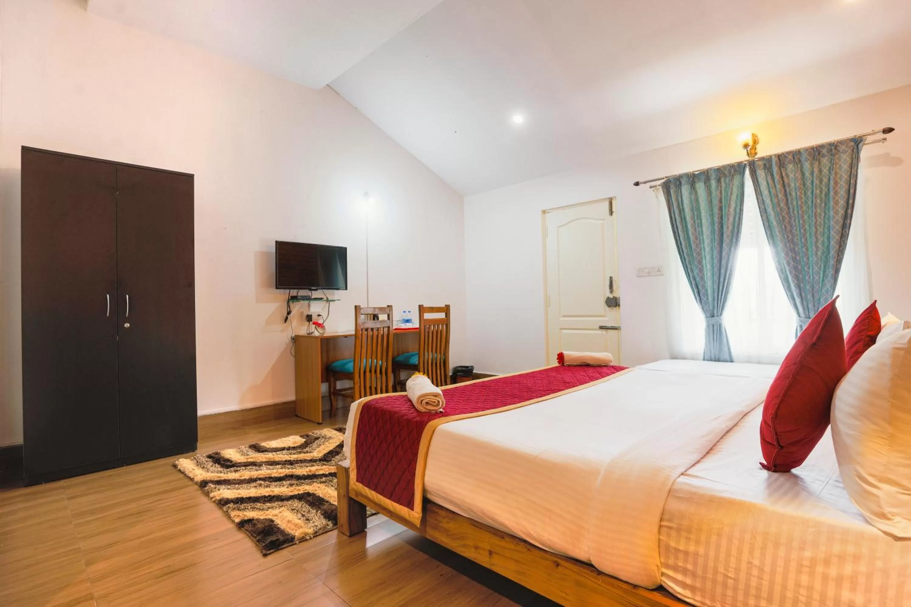 Bed in The Spectrum Resort - Chikmagalur