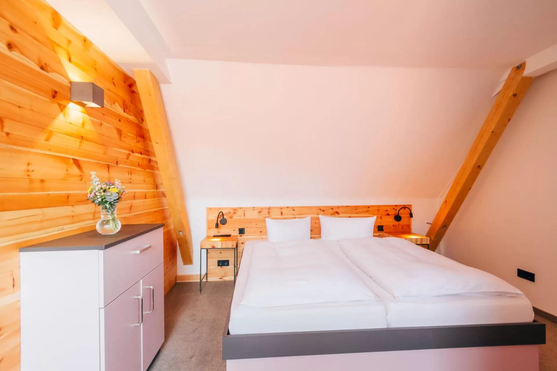 Bedroom, Bed in Hotel Andres