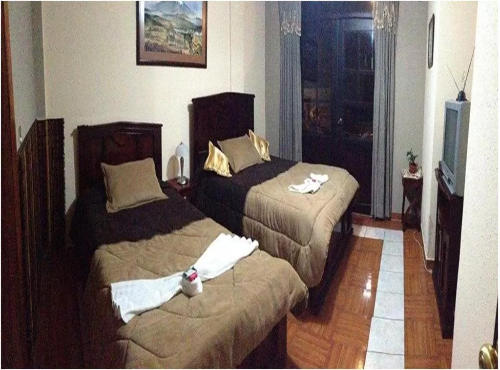 Bed in Hostal Jora Continental