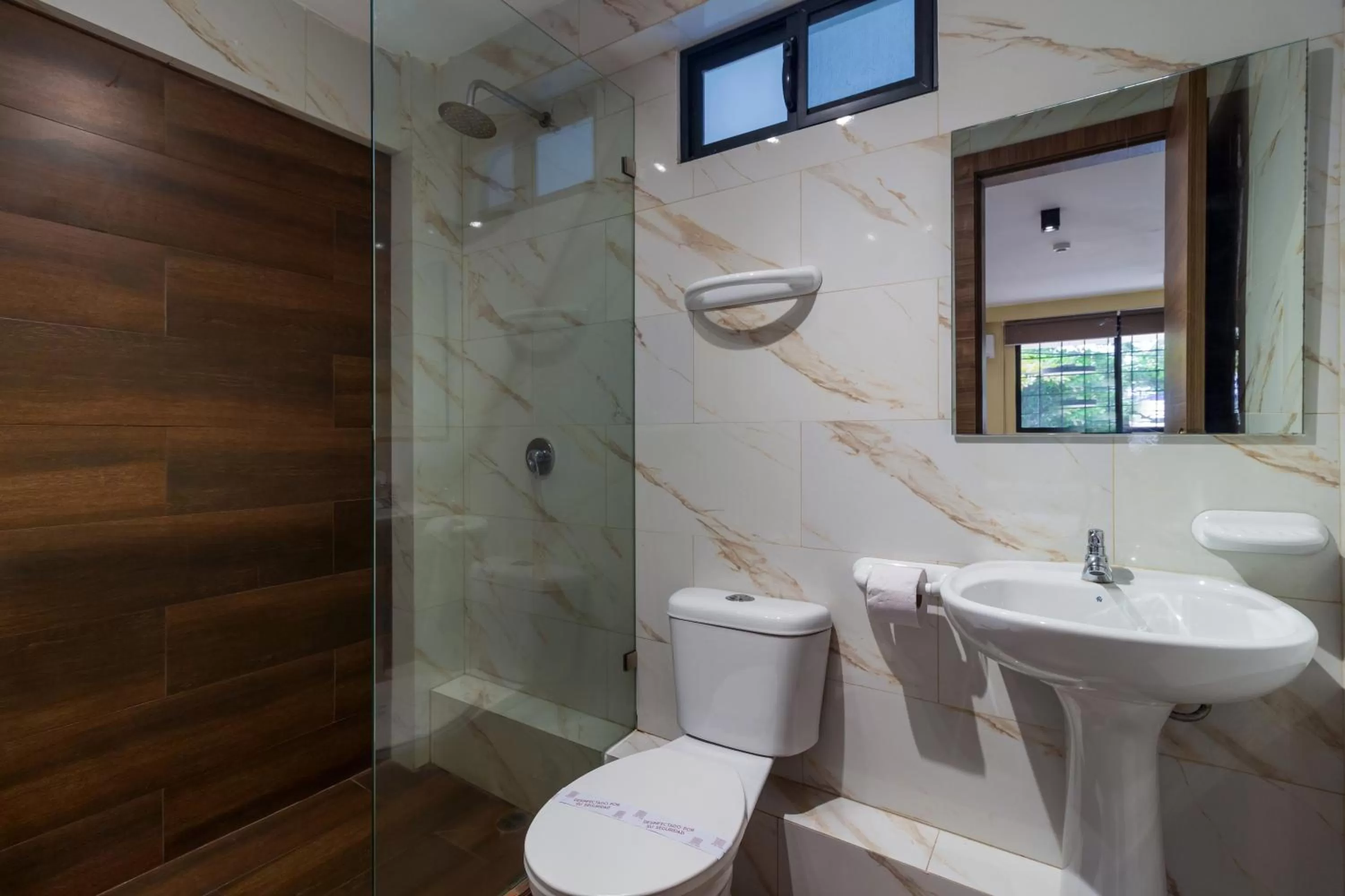 Shower in Hotel Sada