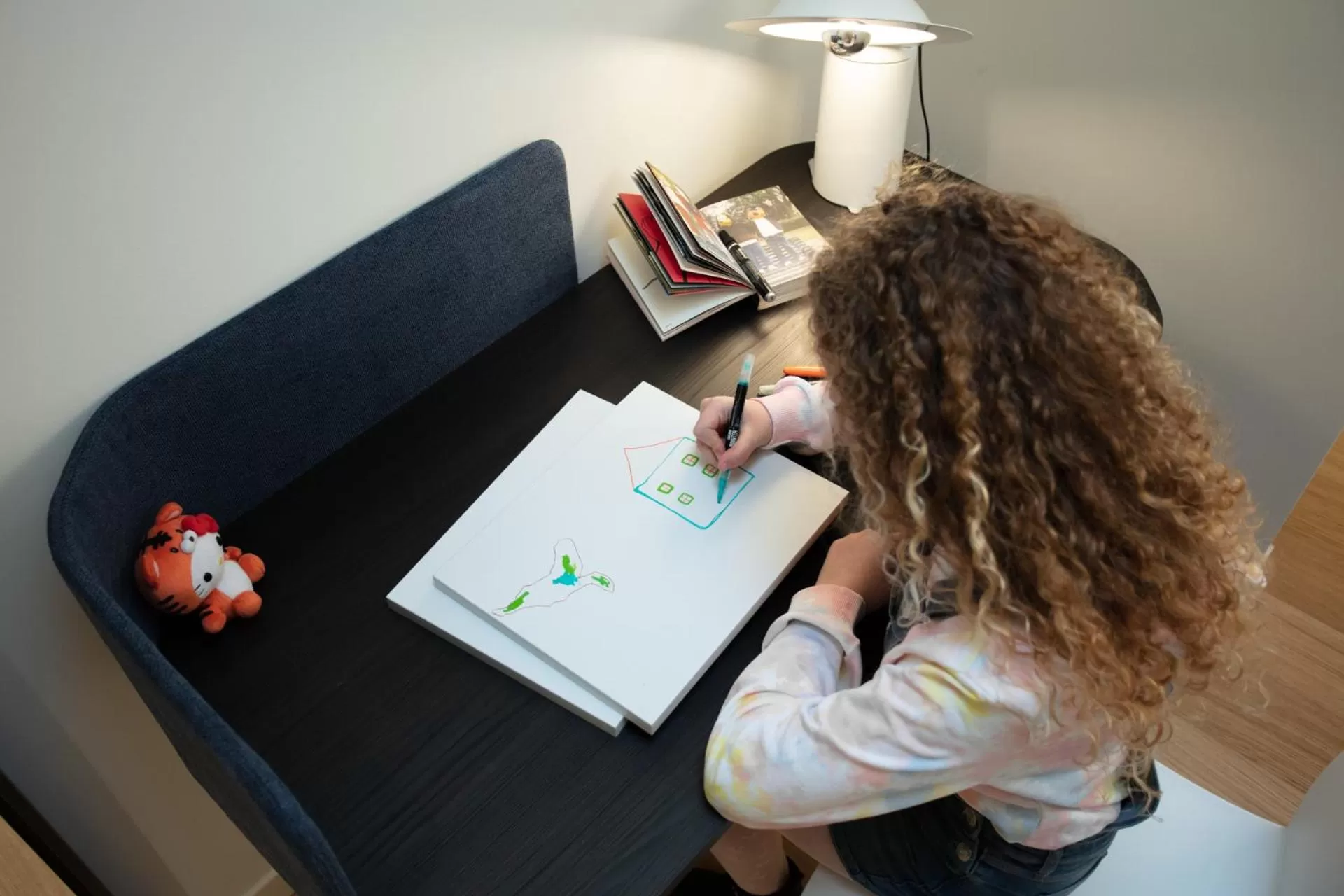 children in Sant'Ambrogio Apartments, Reception h24