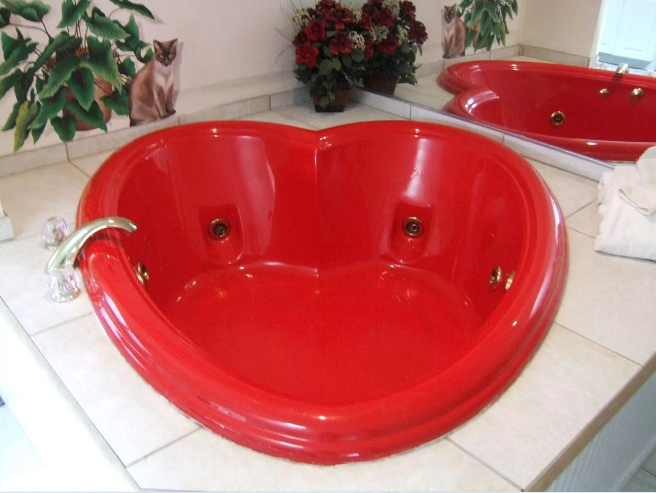 Decorative detail, Bathroom in Black Forest Bed & Breakfast