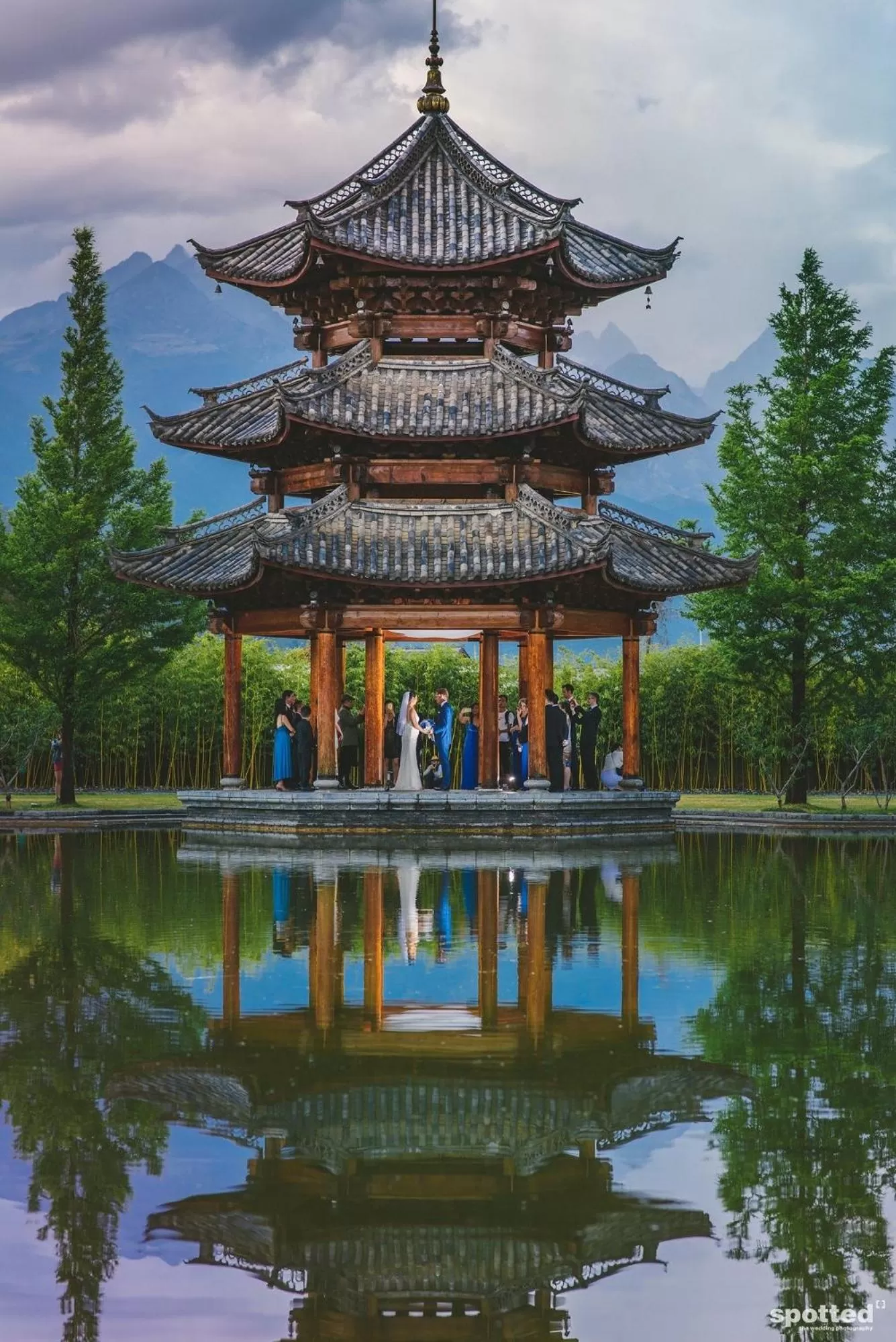 View (from property/room) in Banyan Tree Lijiang