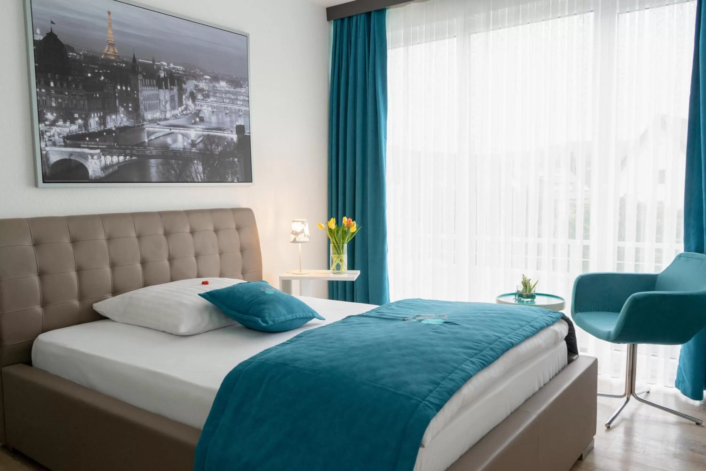 Bed in Friends Hotel Bad Salzuflen