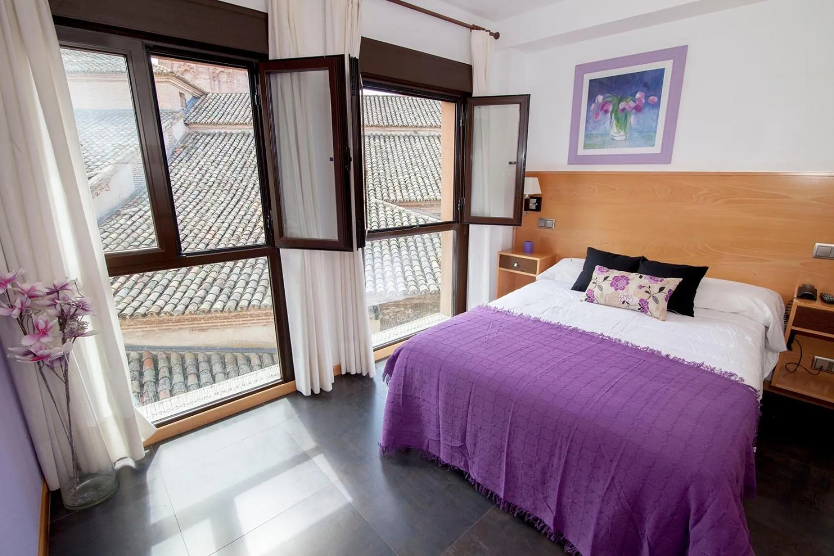 Bed in Hotel Real de Illescas