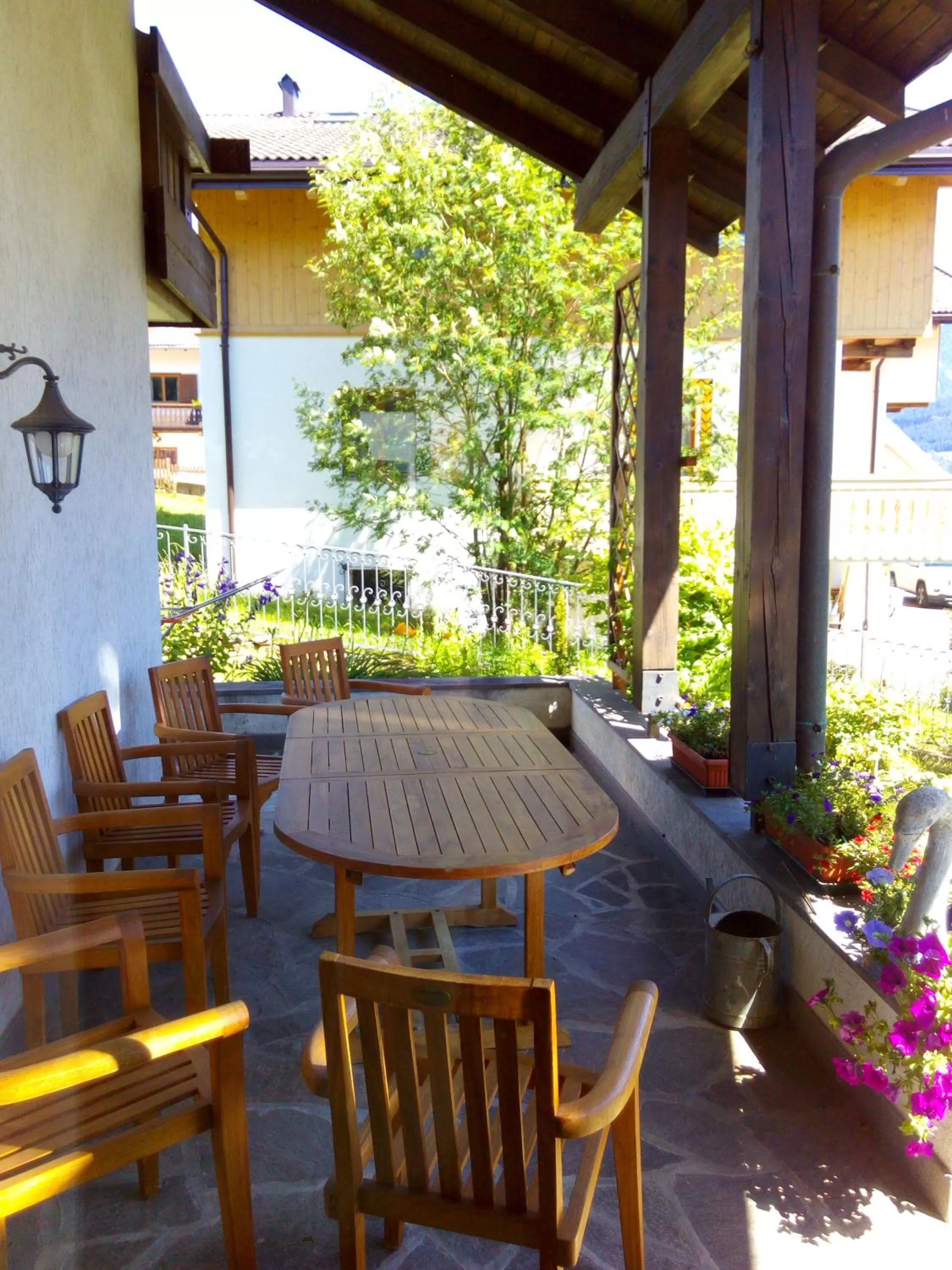 Balcony/Terrace in B&B Casa Bazzanella