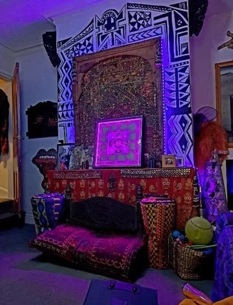 Living room in Bradford Digs