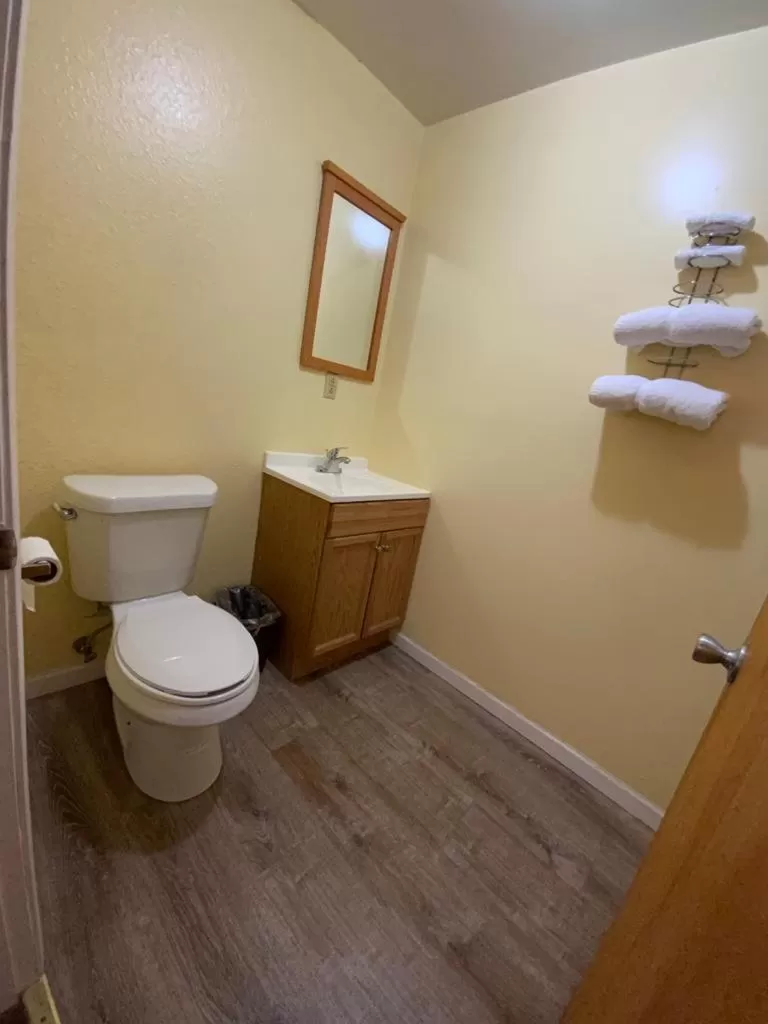 Bathroom in Indian Mound Motel