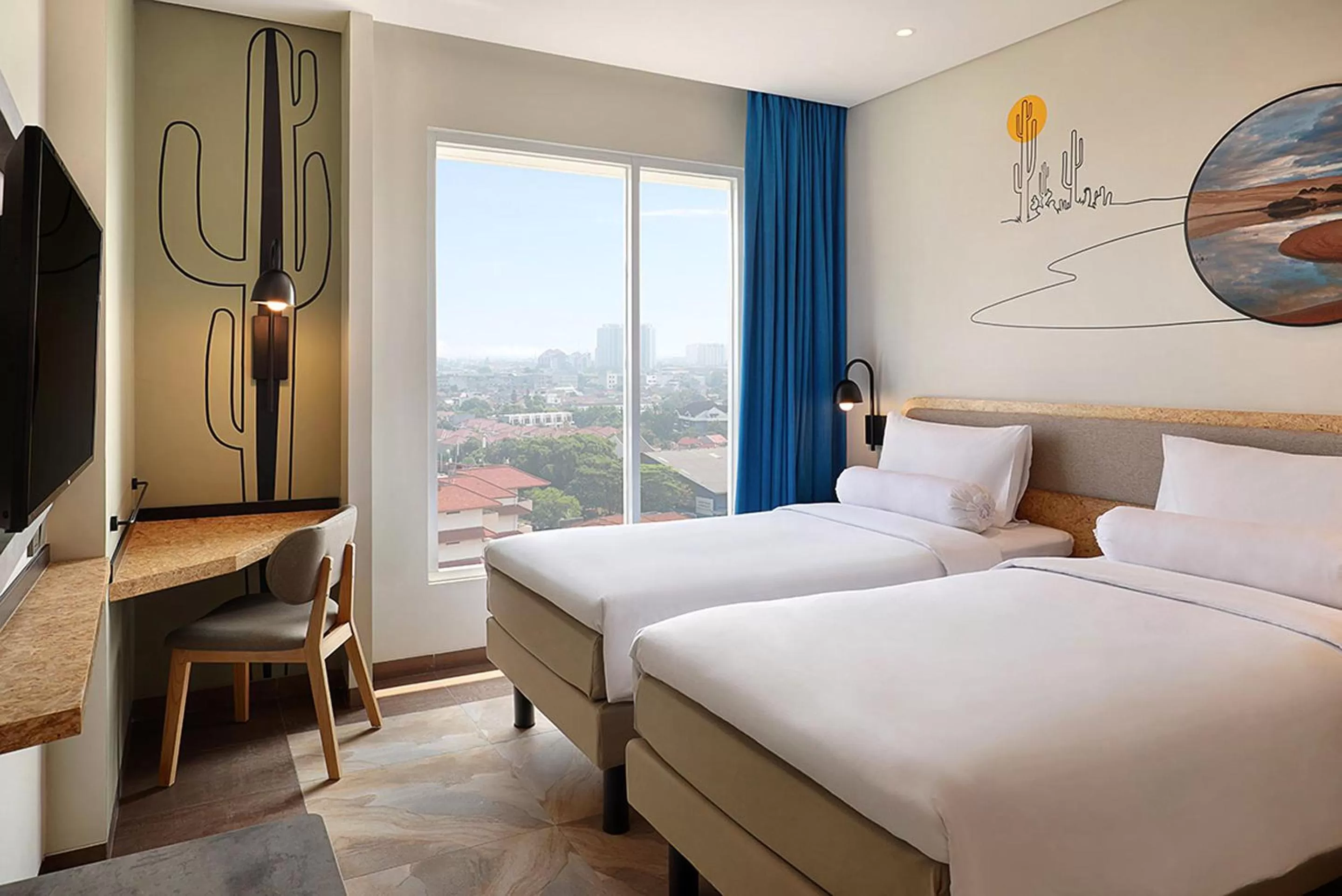 Photo of the whole room, Bed in ibis Styles Jakarta Simatupang