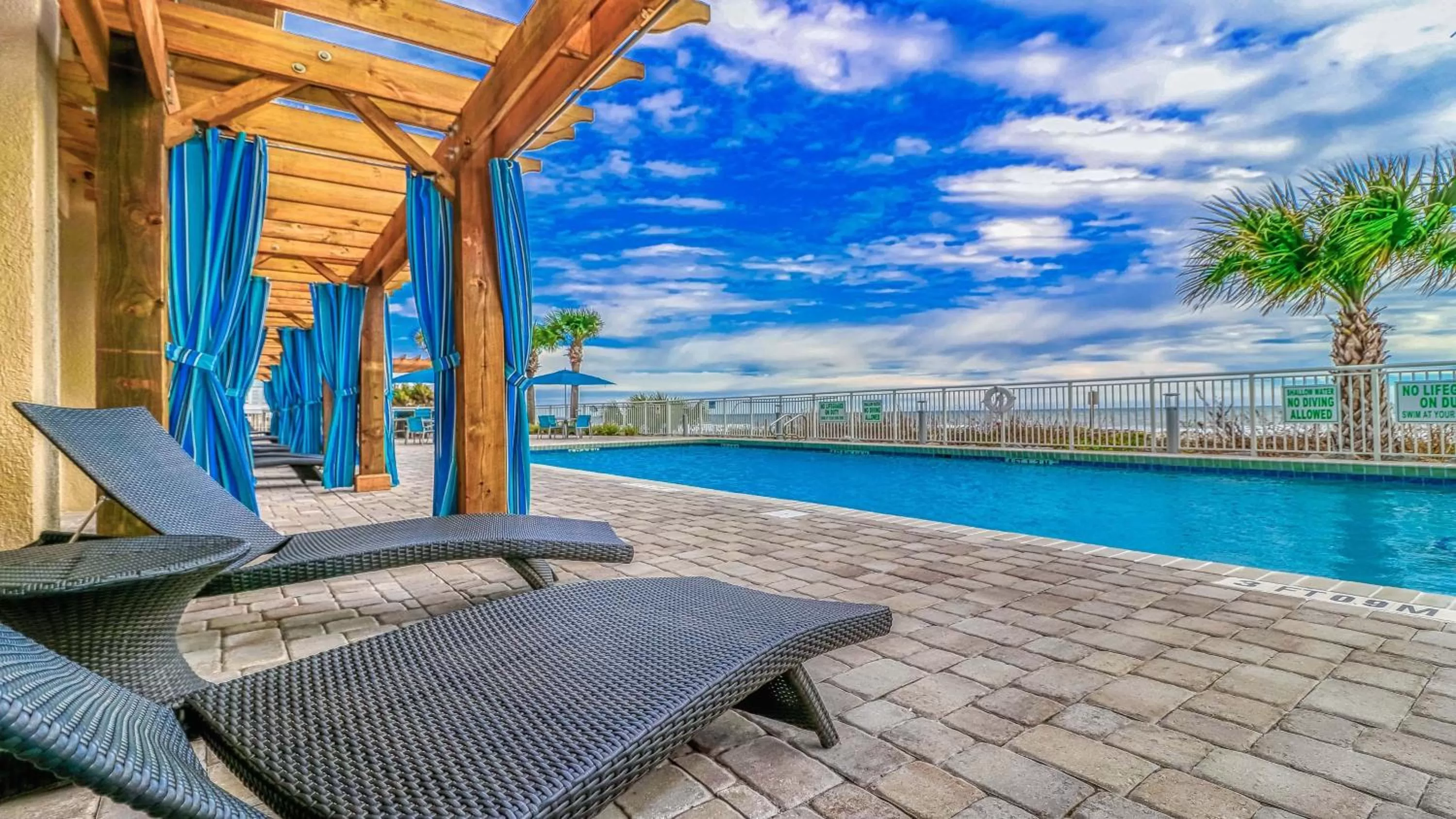 Swimming pool in Holiday Inn Resort Oceanfront at Surfside Beach by IHG