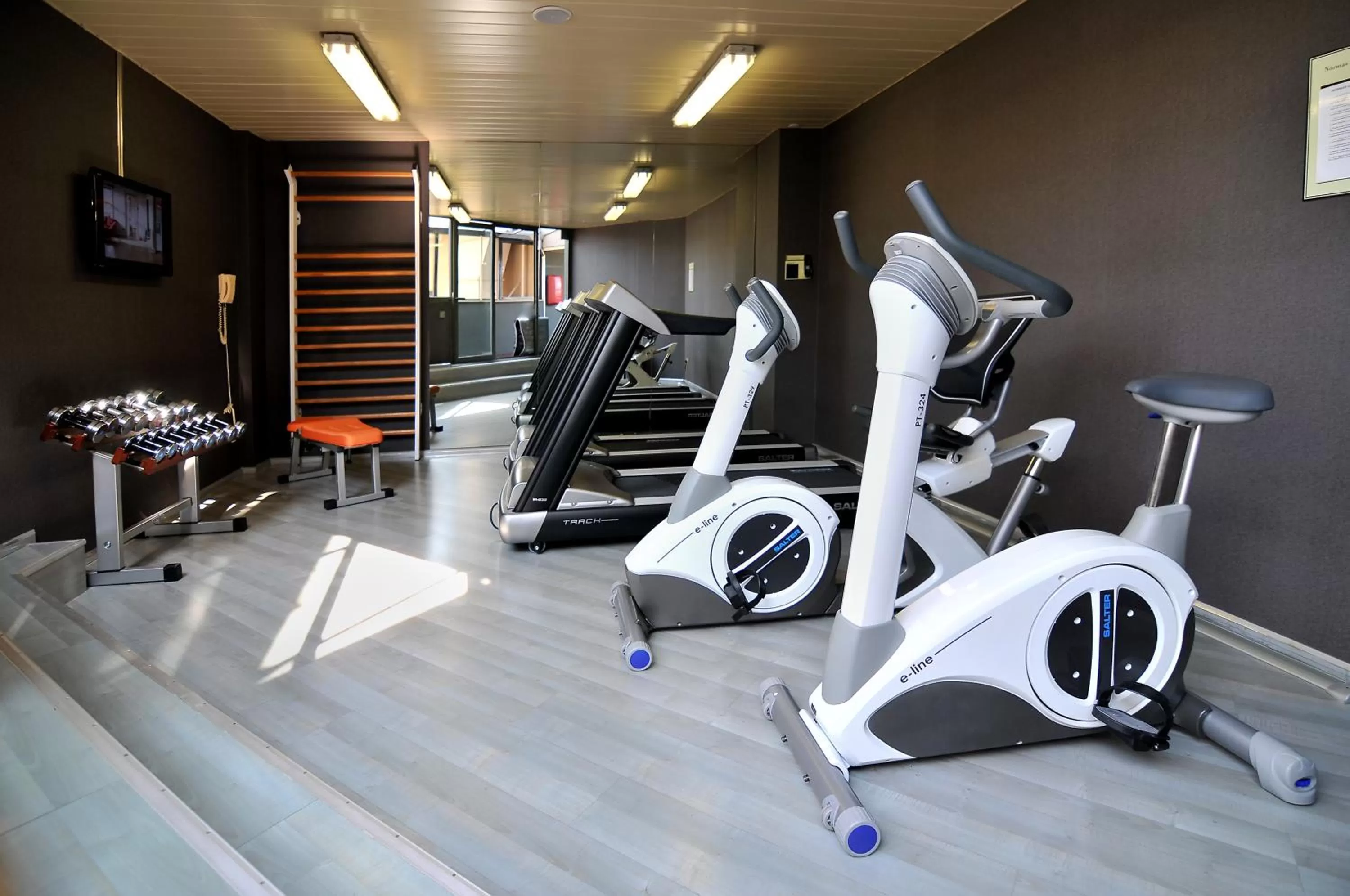 Fitness centre/facilities in Hotel Barcelona Universal