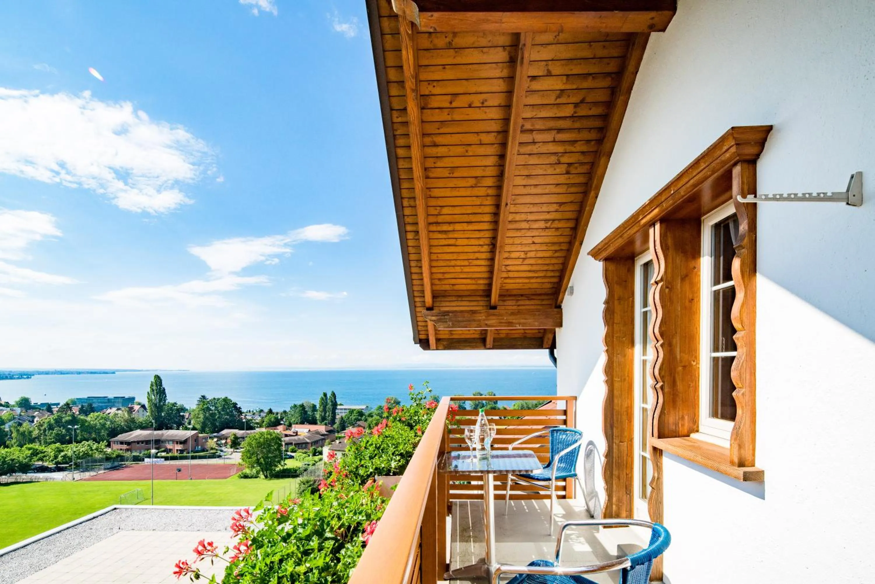 Balcony/Terrace in Best Western Hotel Rebstock