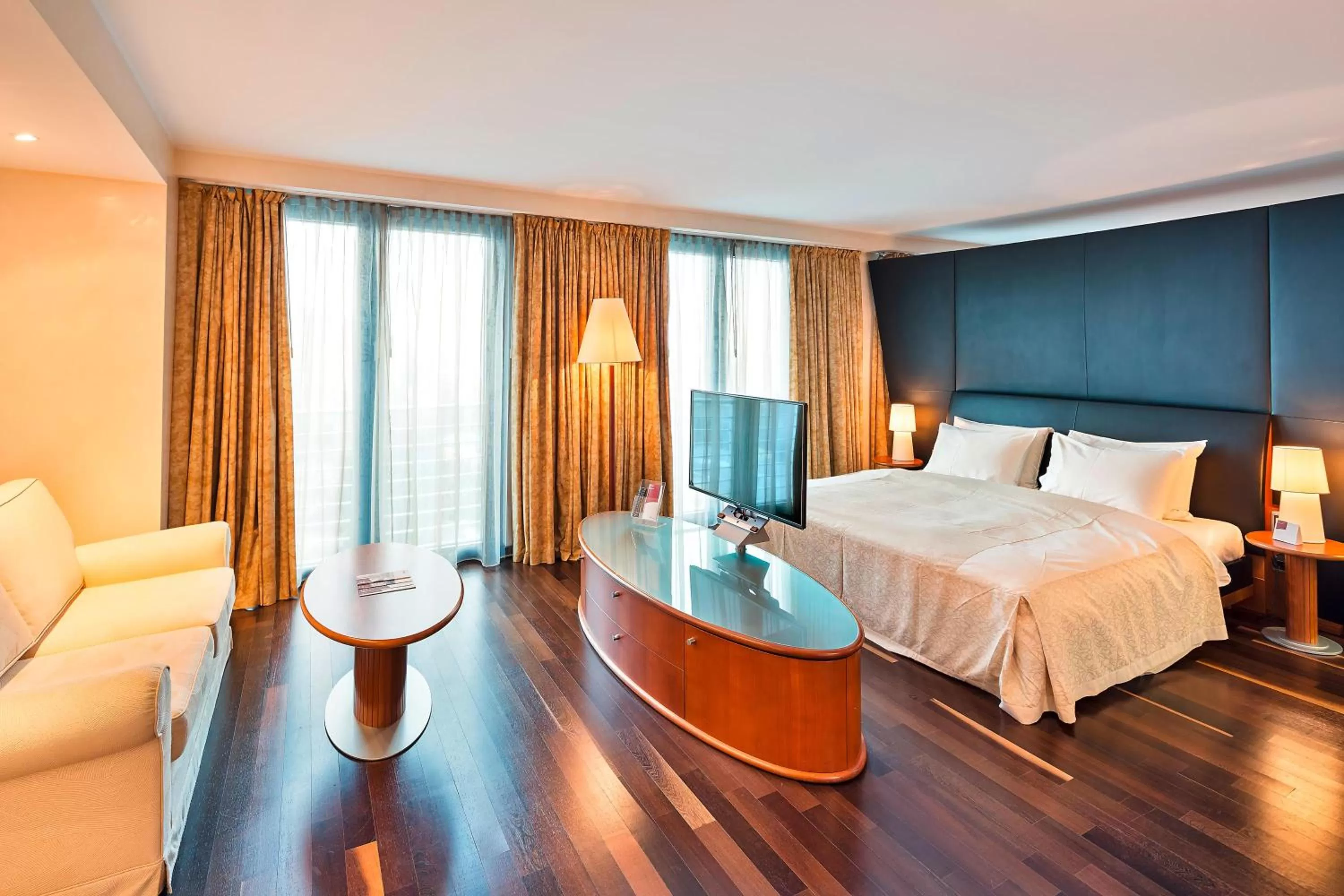 Bed in Doubletree by Hilton Ljubljana