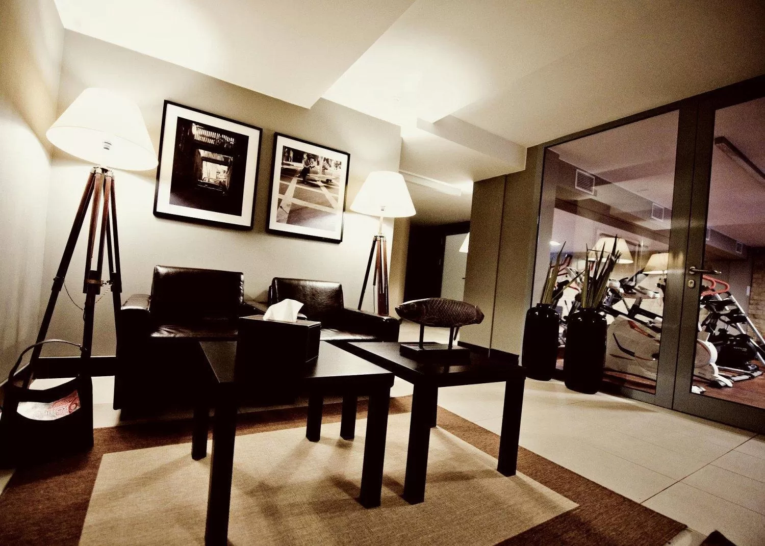 Lobby or reception in Hotel Nowy Dwór Elizy blisko Sky Bridge