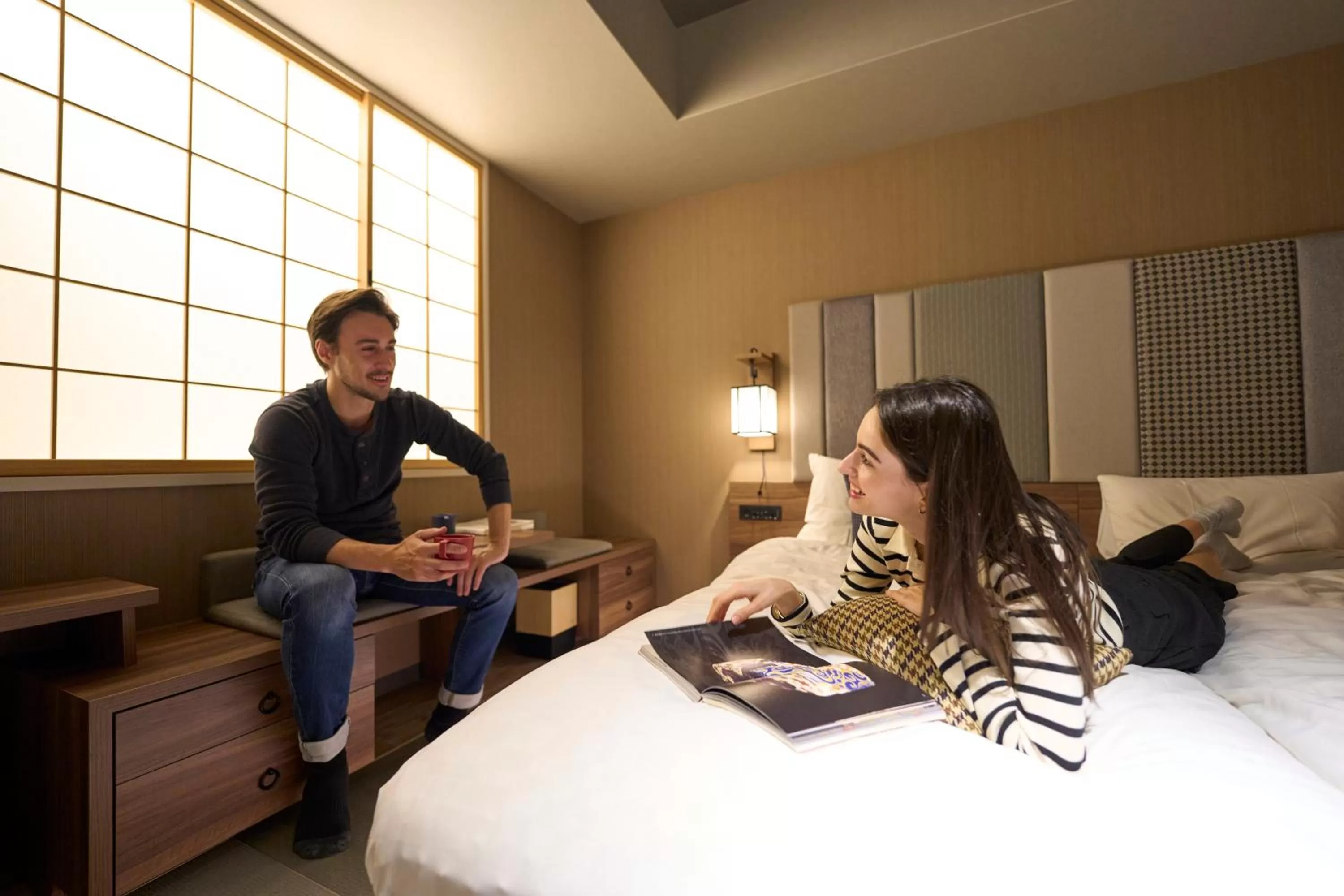 Photo of the whole room, Bed in Hotel Resol Kyoto Shijo Muromachi