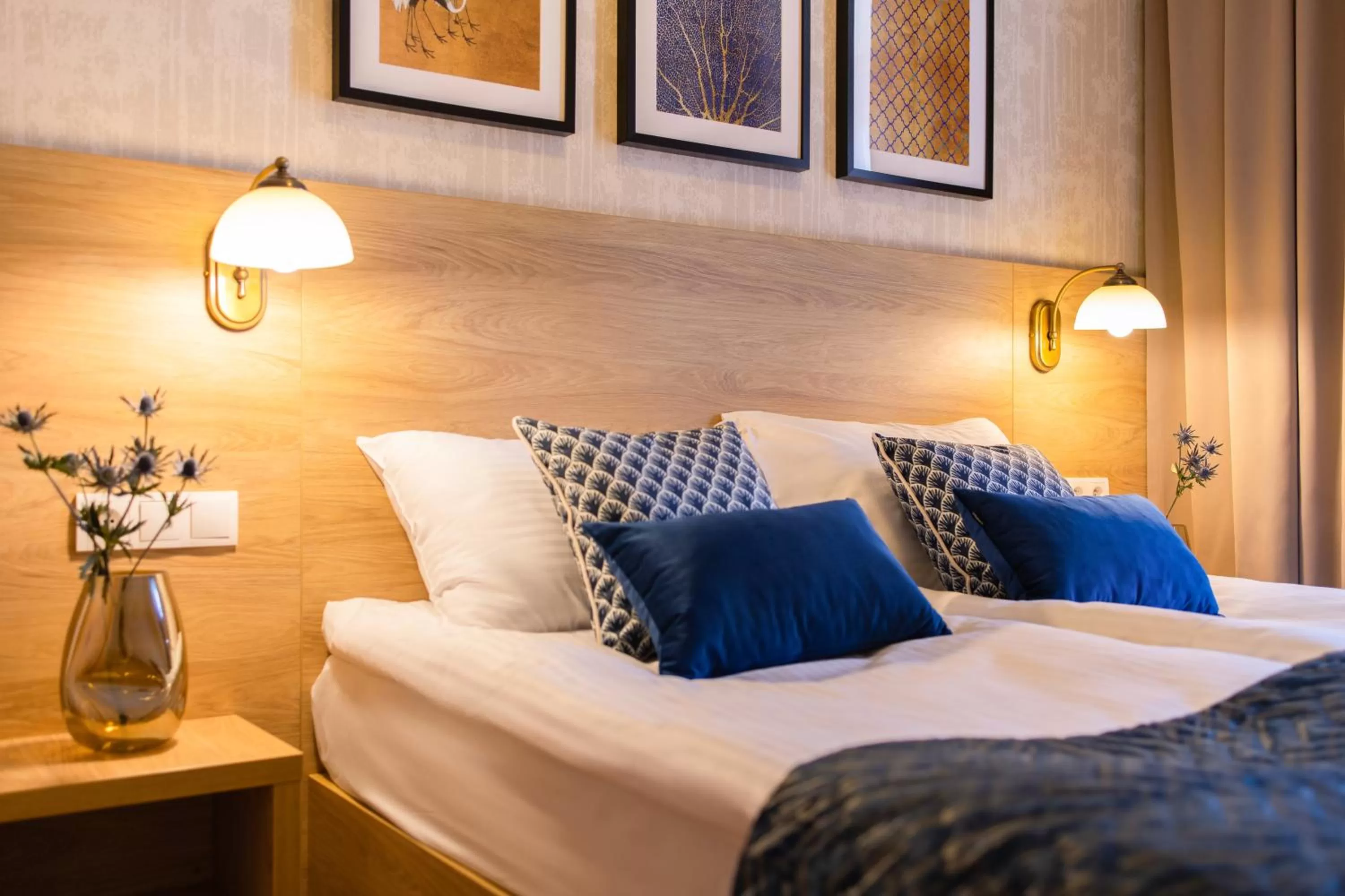 Bed in Portal House Apartments