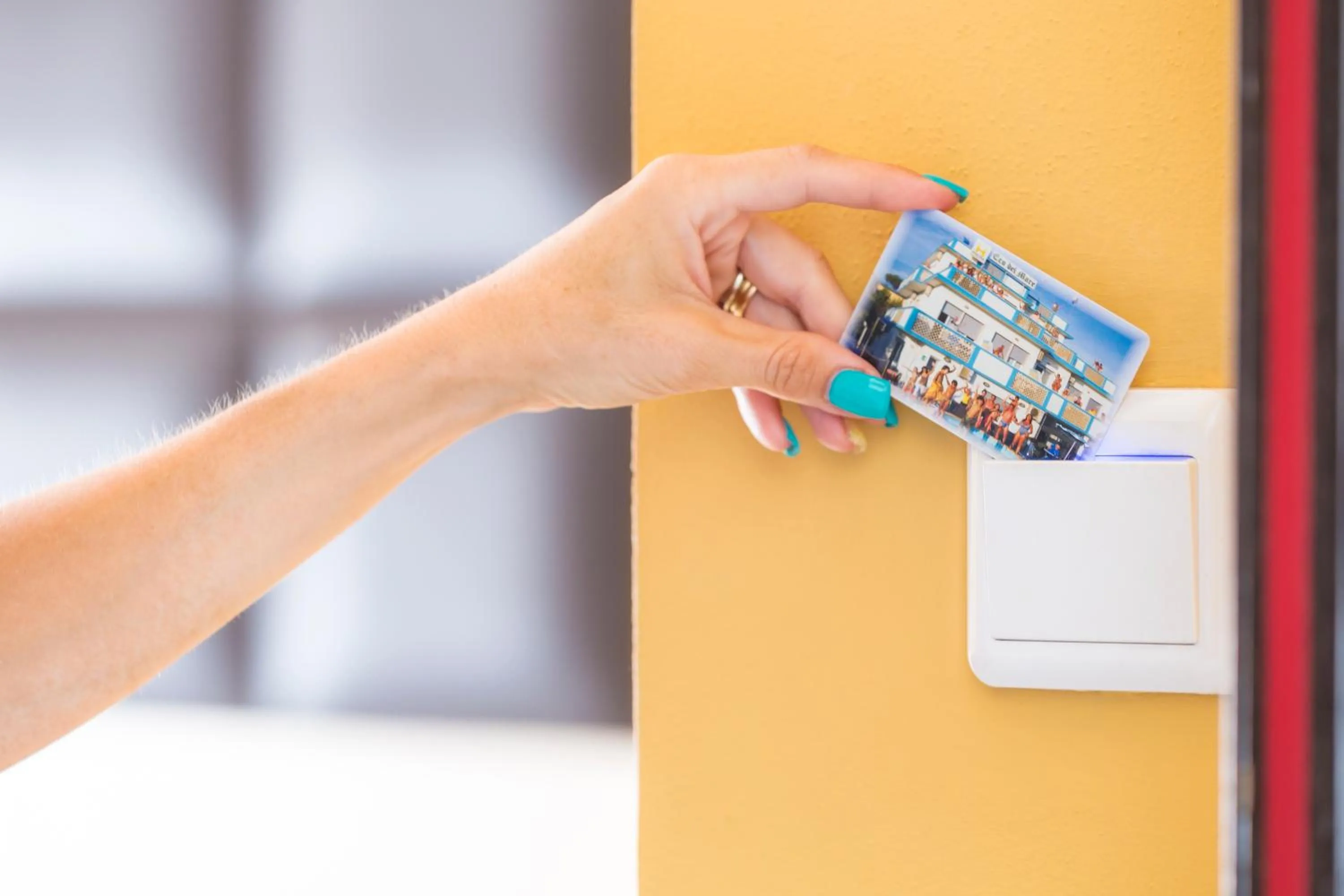 Decorative detail in Hotel Eco Del Mare