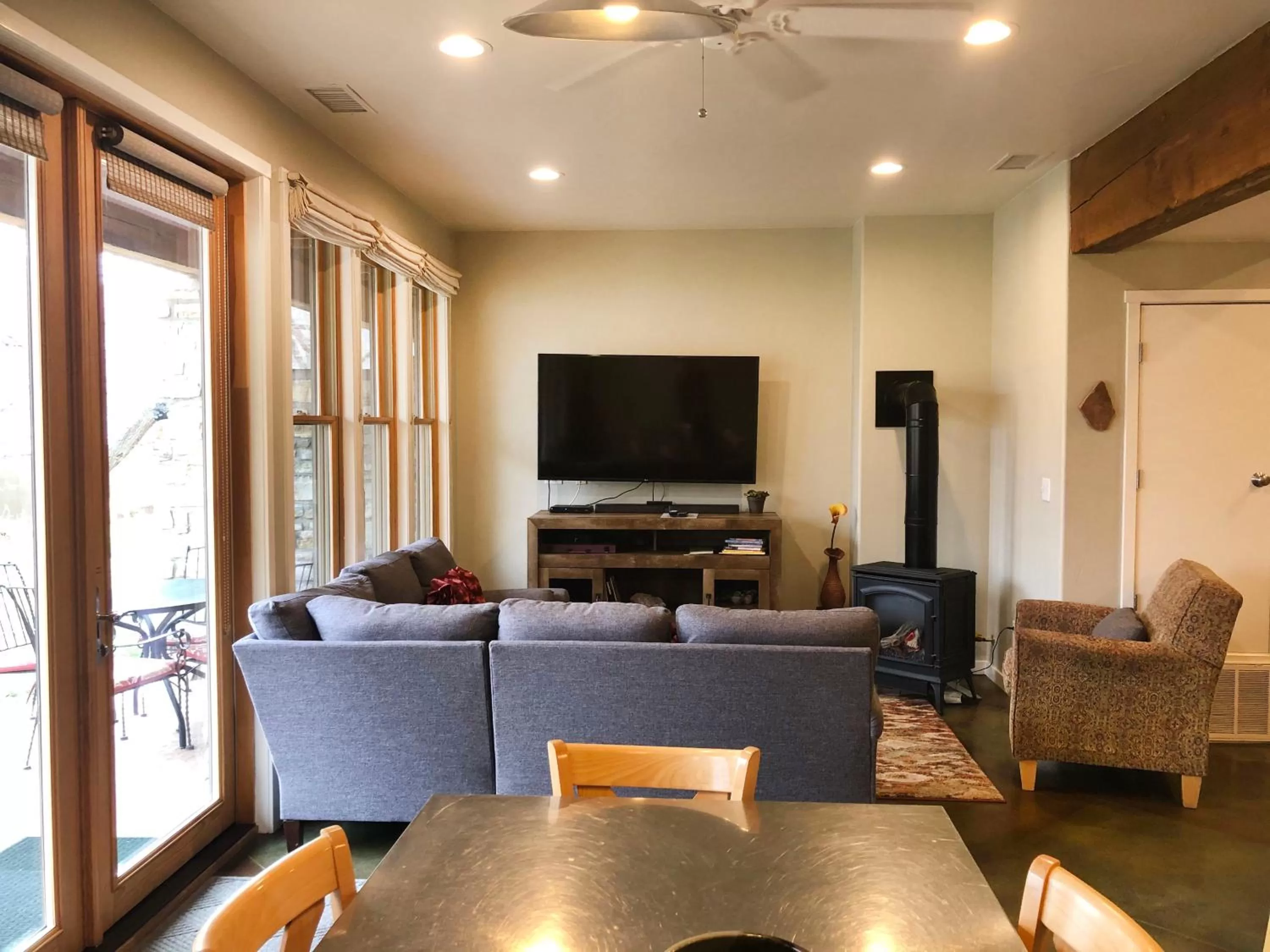 Seating Area in Moab Springs Ranch