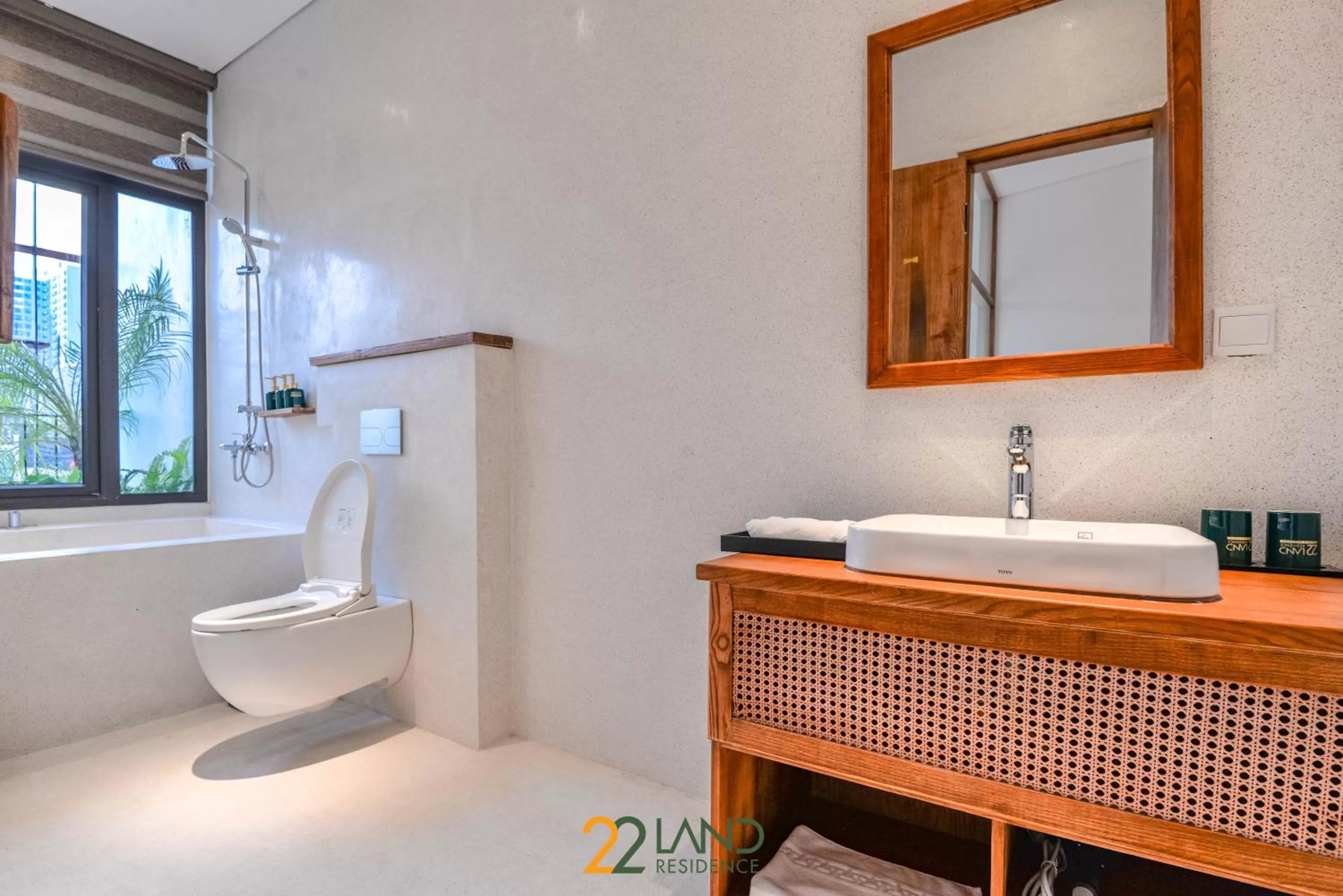 Bathroom in 22Land Hotel & Residence