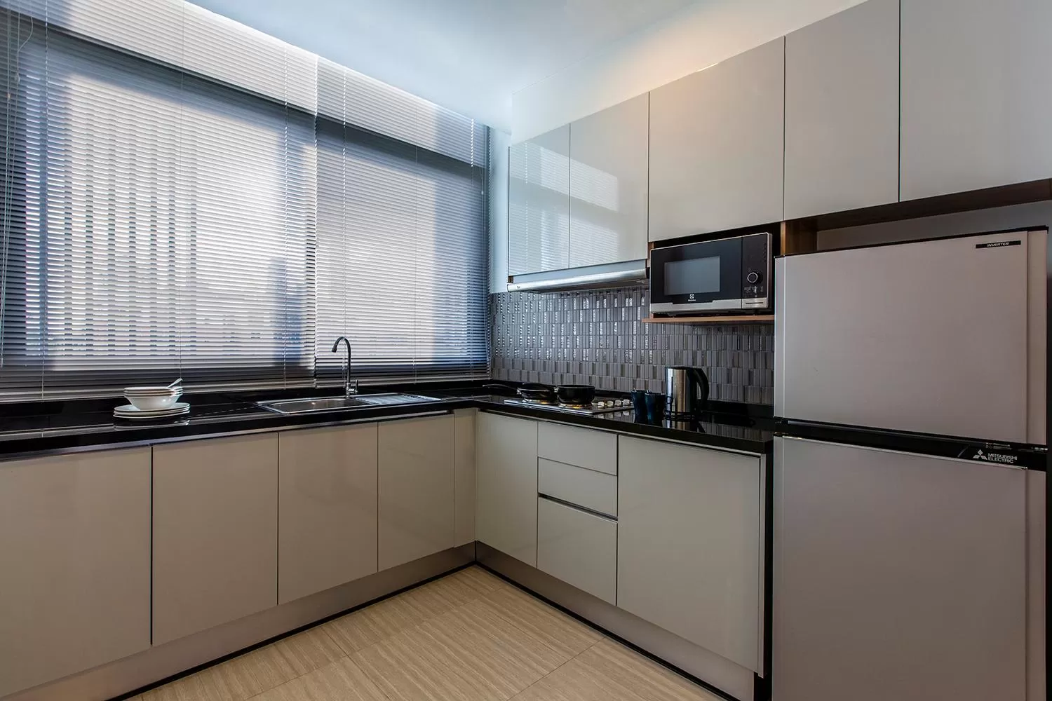 Kitchen or kitchenette, Kitchen/Kitchenette in Novotel Suites Sukhumvit 39