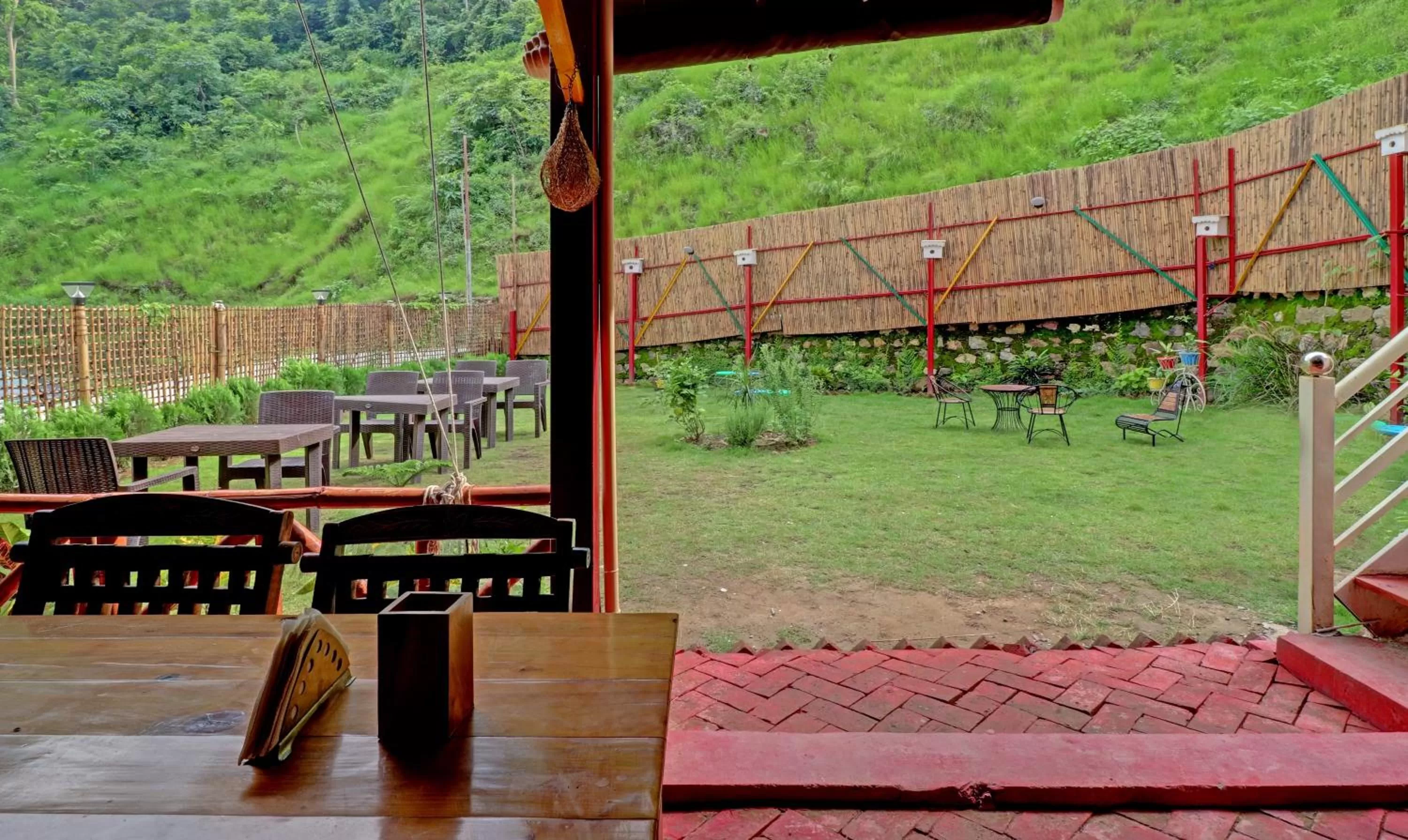 Garden in Hotel Hidden Delight Rishikesh