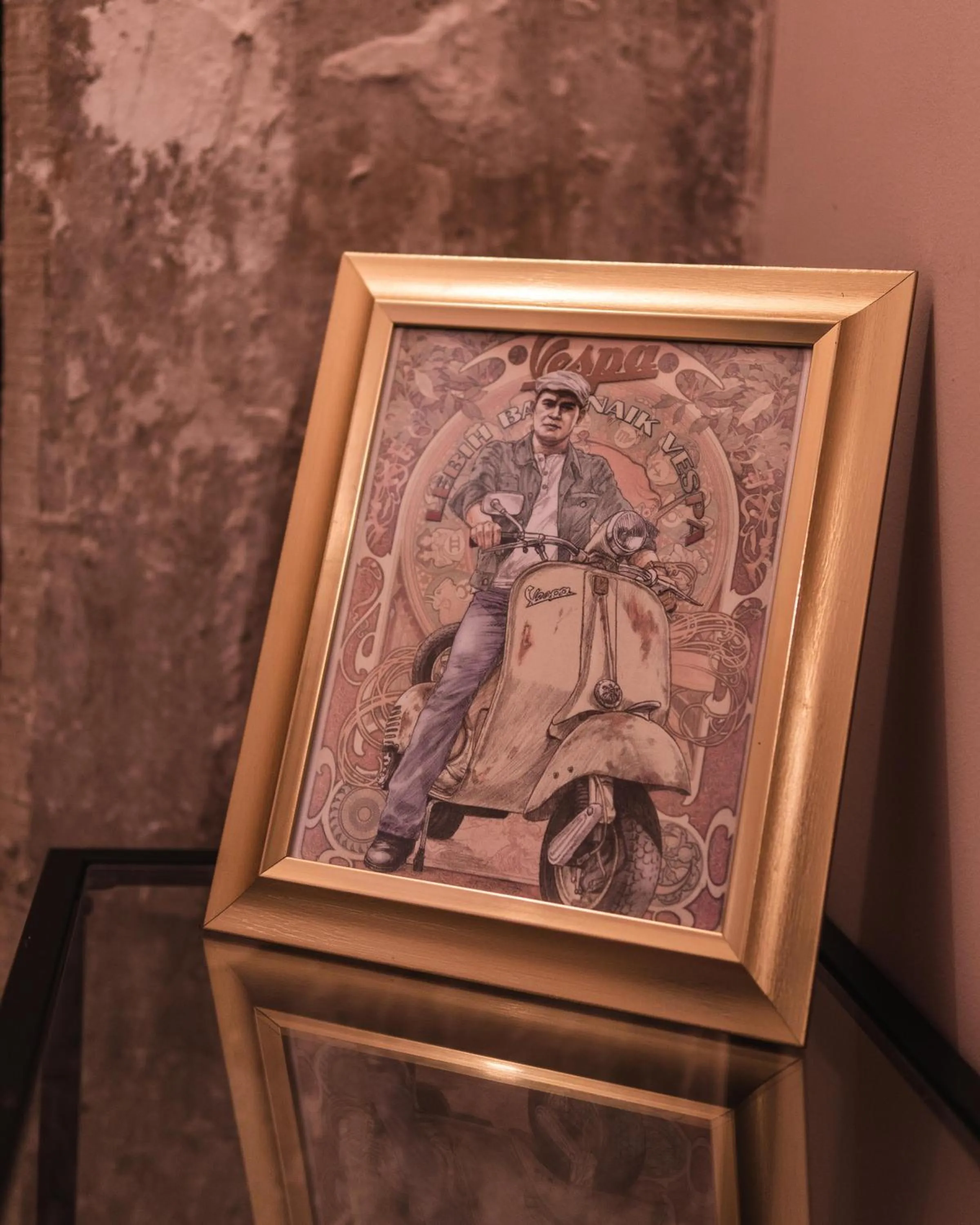 Decorative detail in Hografic Hotel