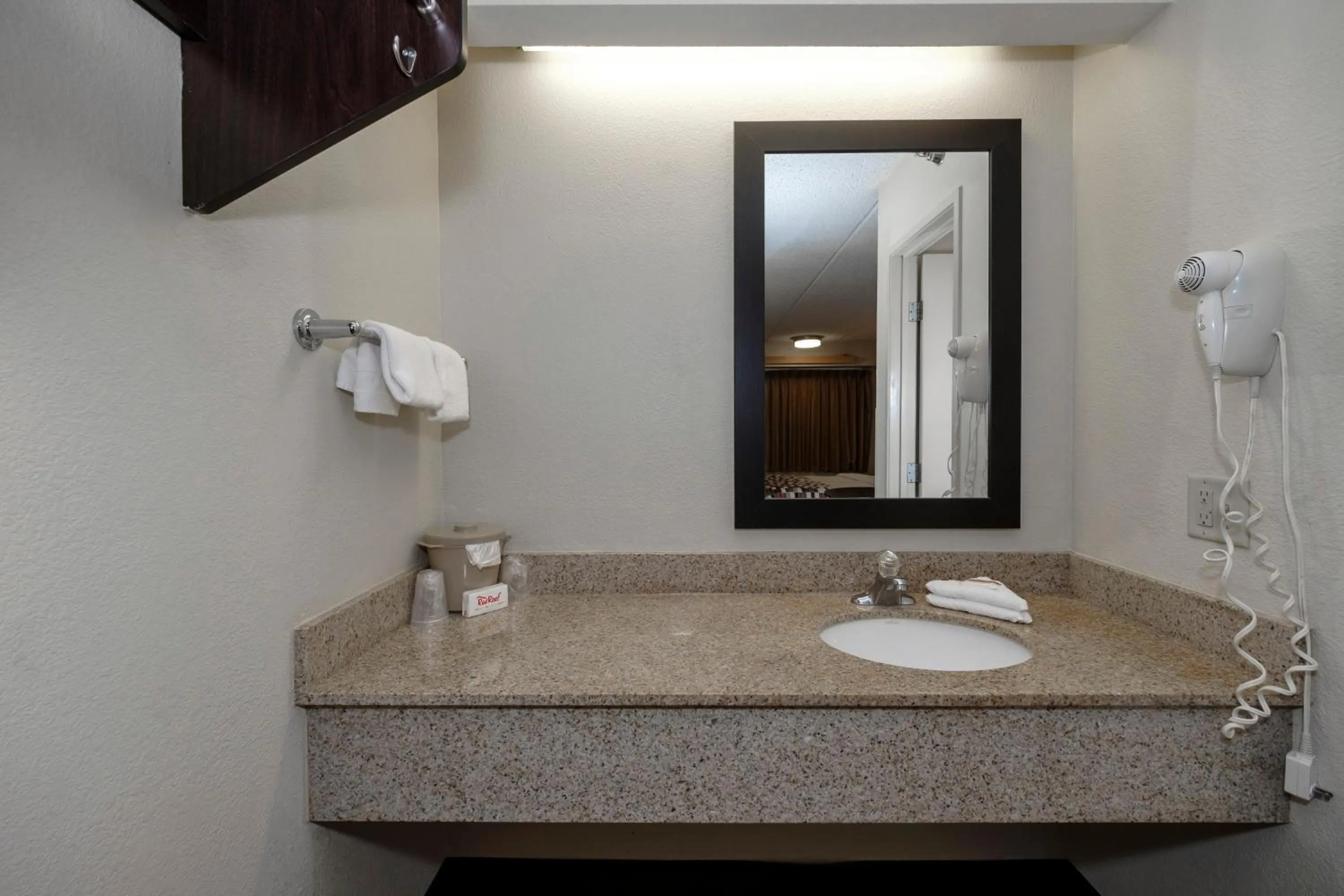 Bathroom in Red Roof Inn Tampa - Brandon