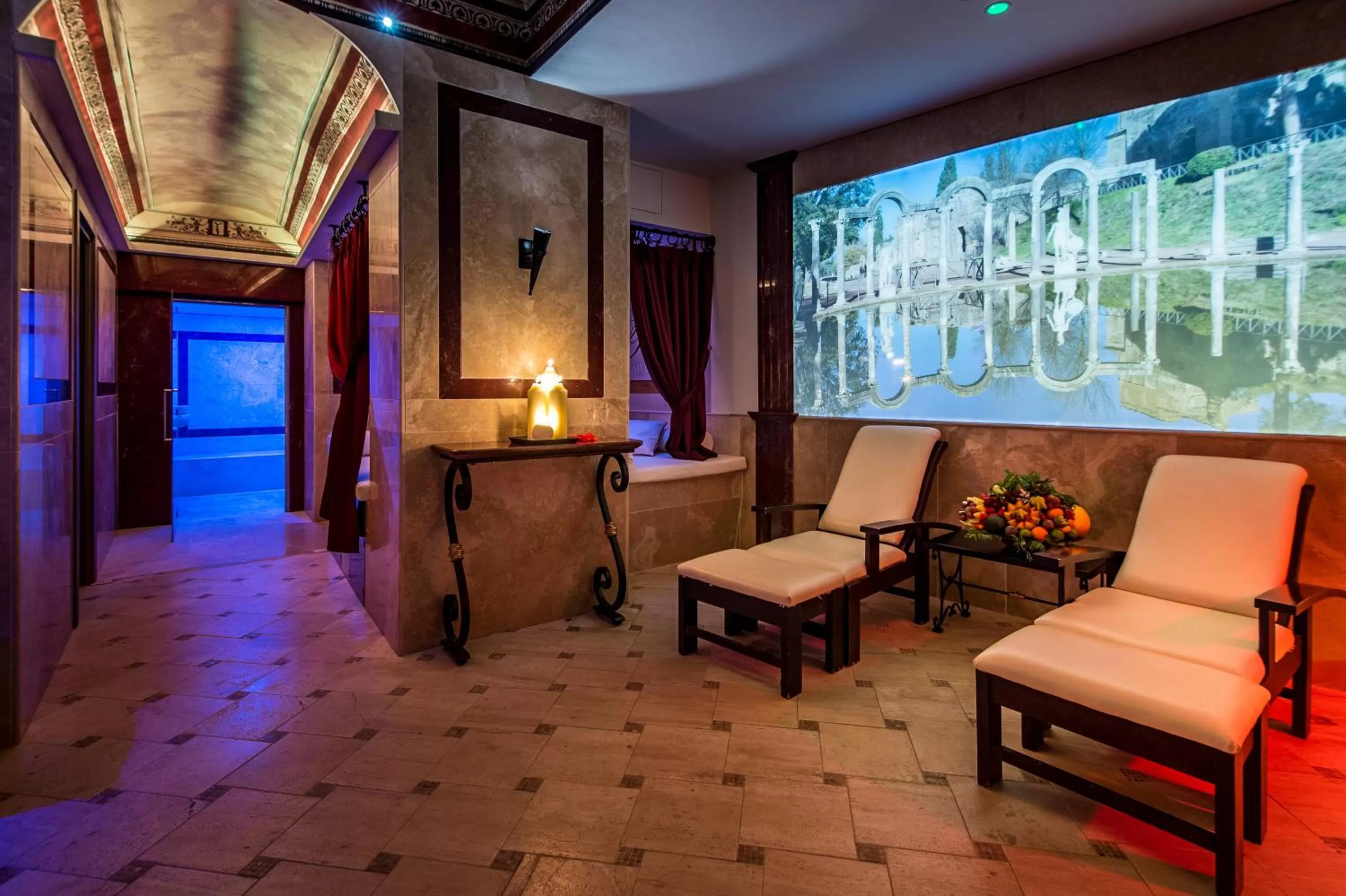 Sauna in Trilussa Palace Hotel Congress & Spa