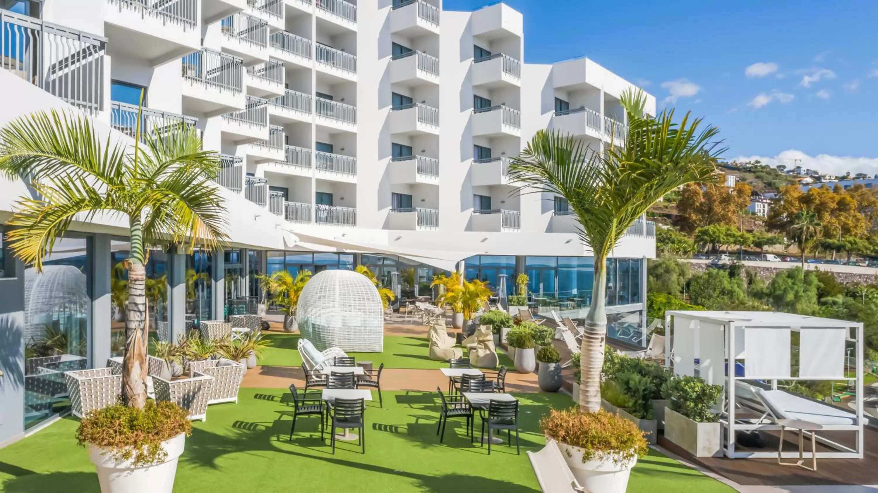 Balcony/Terrace in Hotel Baia Azul