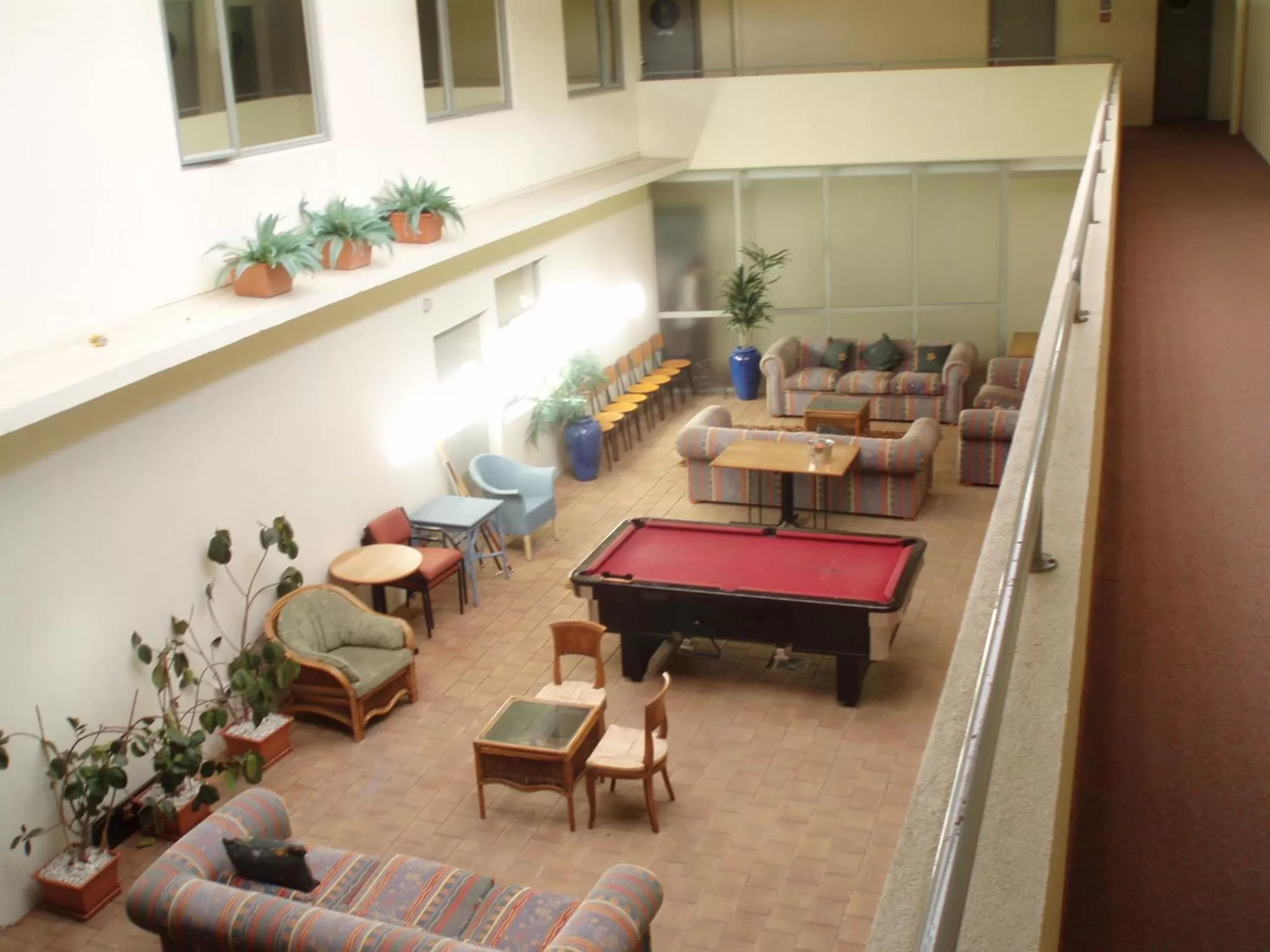 Communal lounge/ TV room in Fernhill Motor Lodge