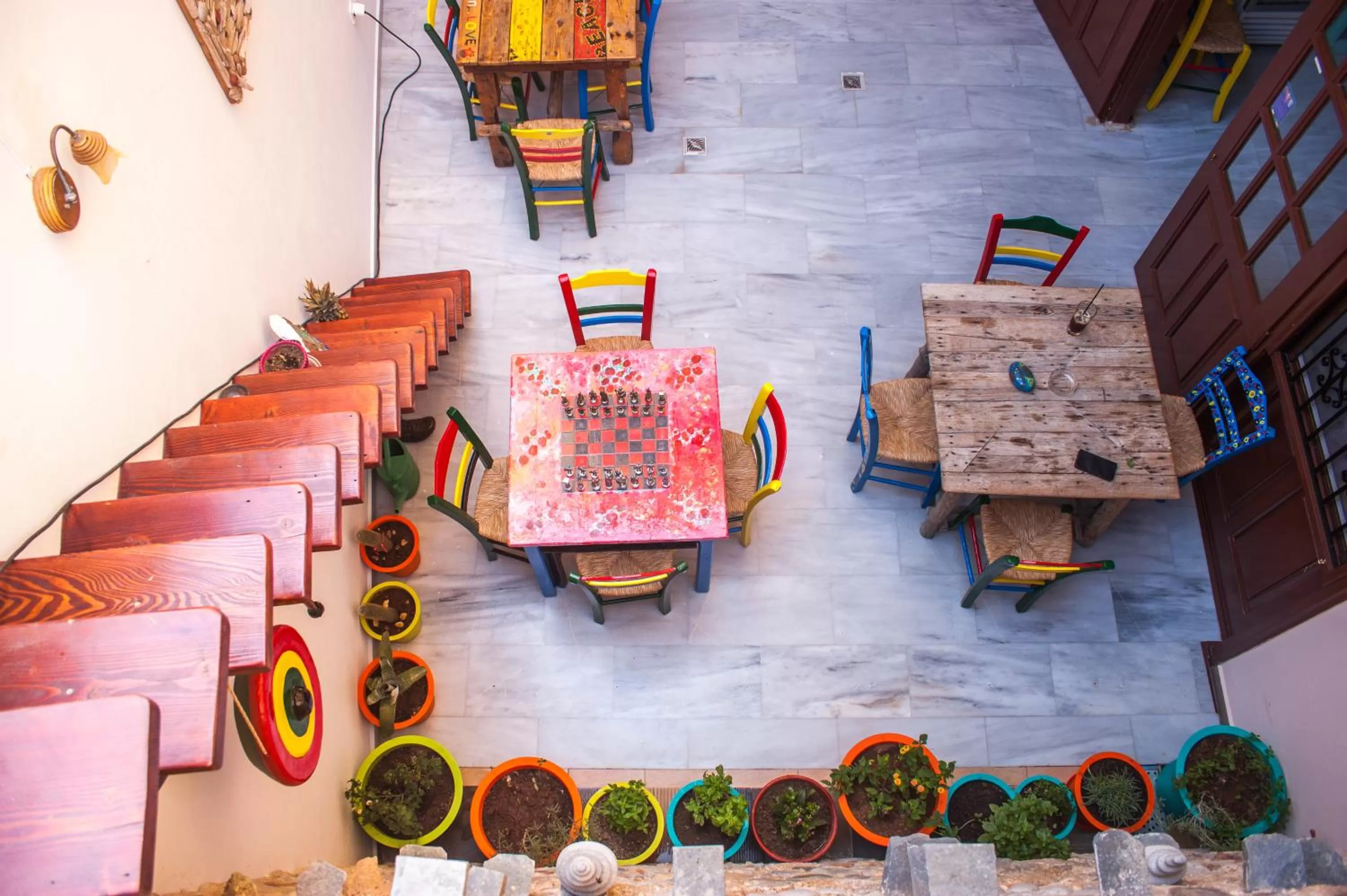 Seating area in Poco Loco Bed & Breakfast
