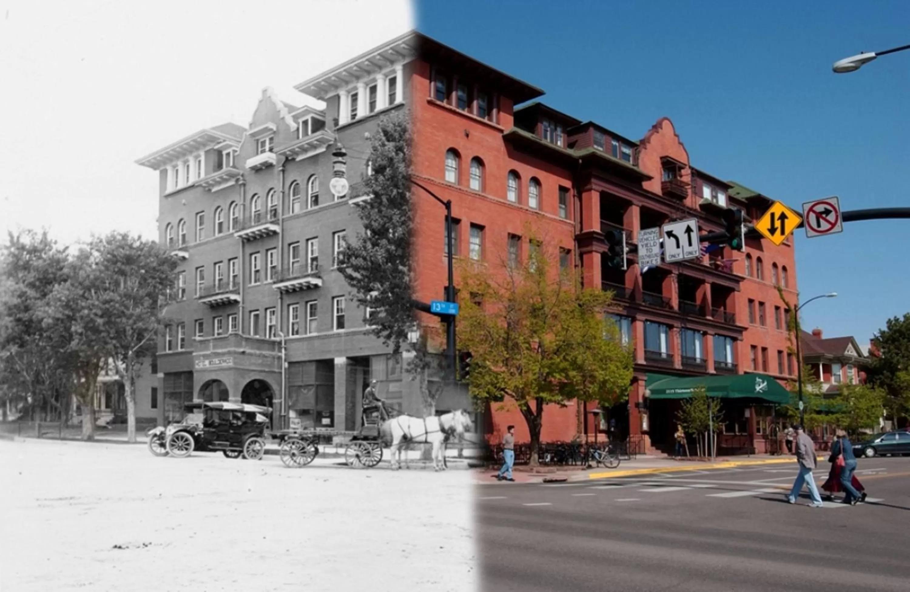 Facade/entrance in Hotel Boulderado