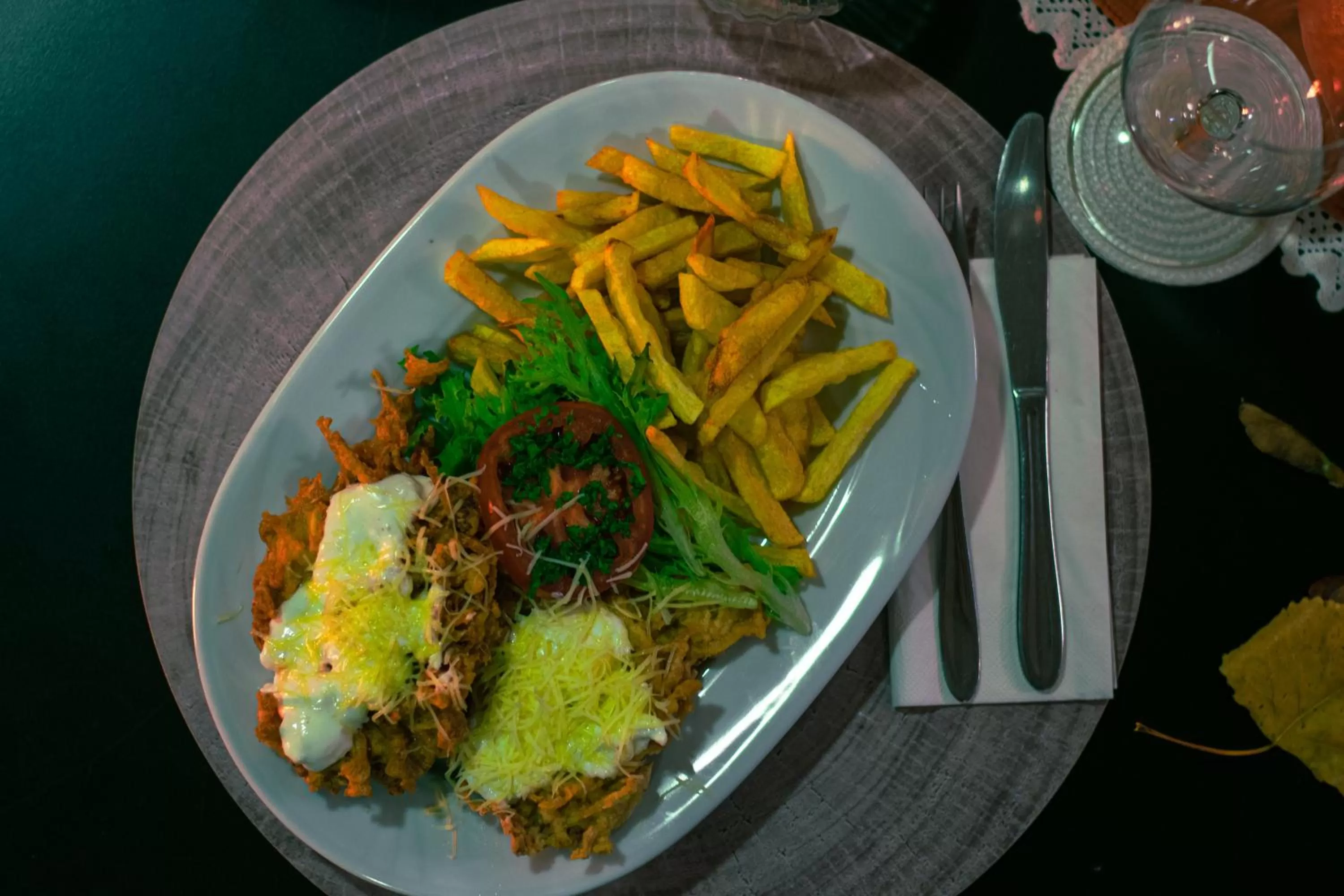 Lunch in Mountain-Rest Pension