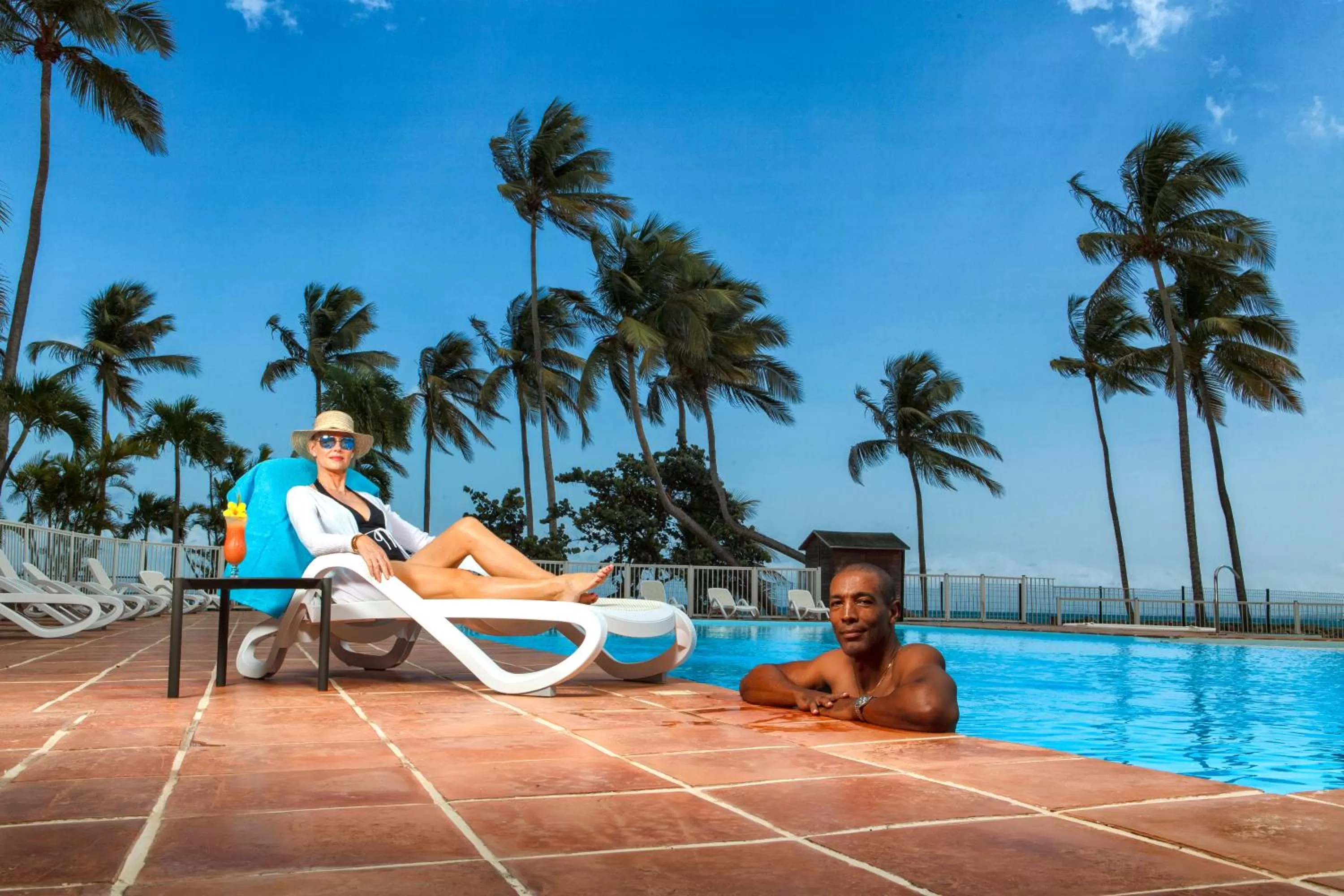 Swimming pool in Hotel Arawak Beach Resort