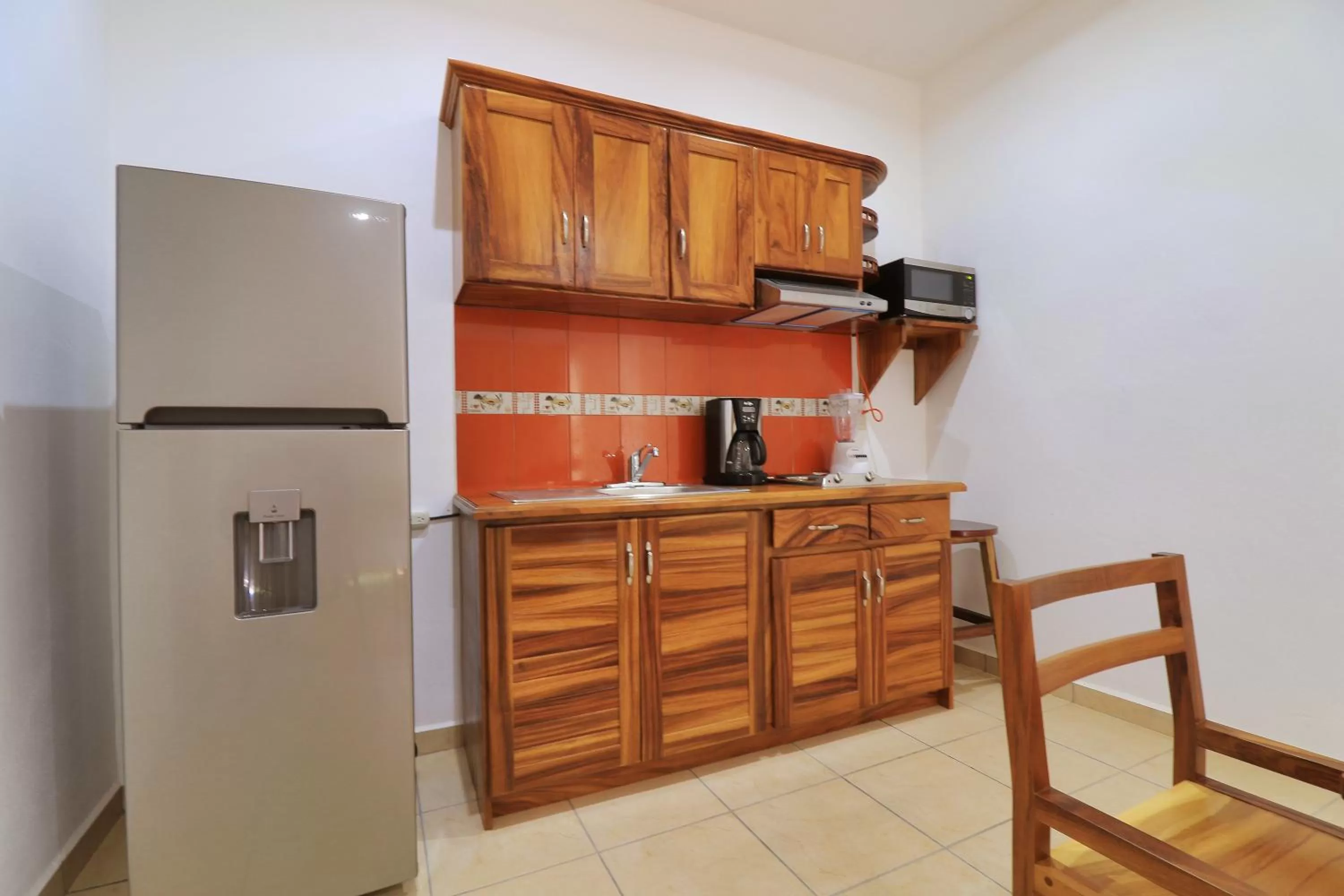 Kitchen or kitchenette in Hotel Casa Pridda