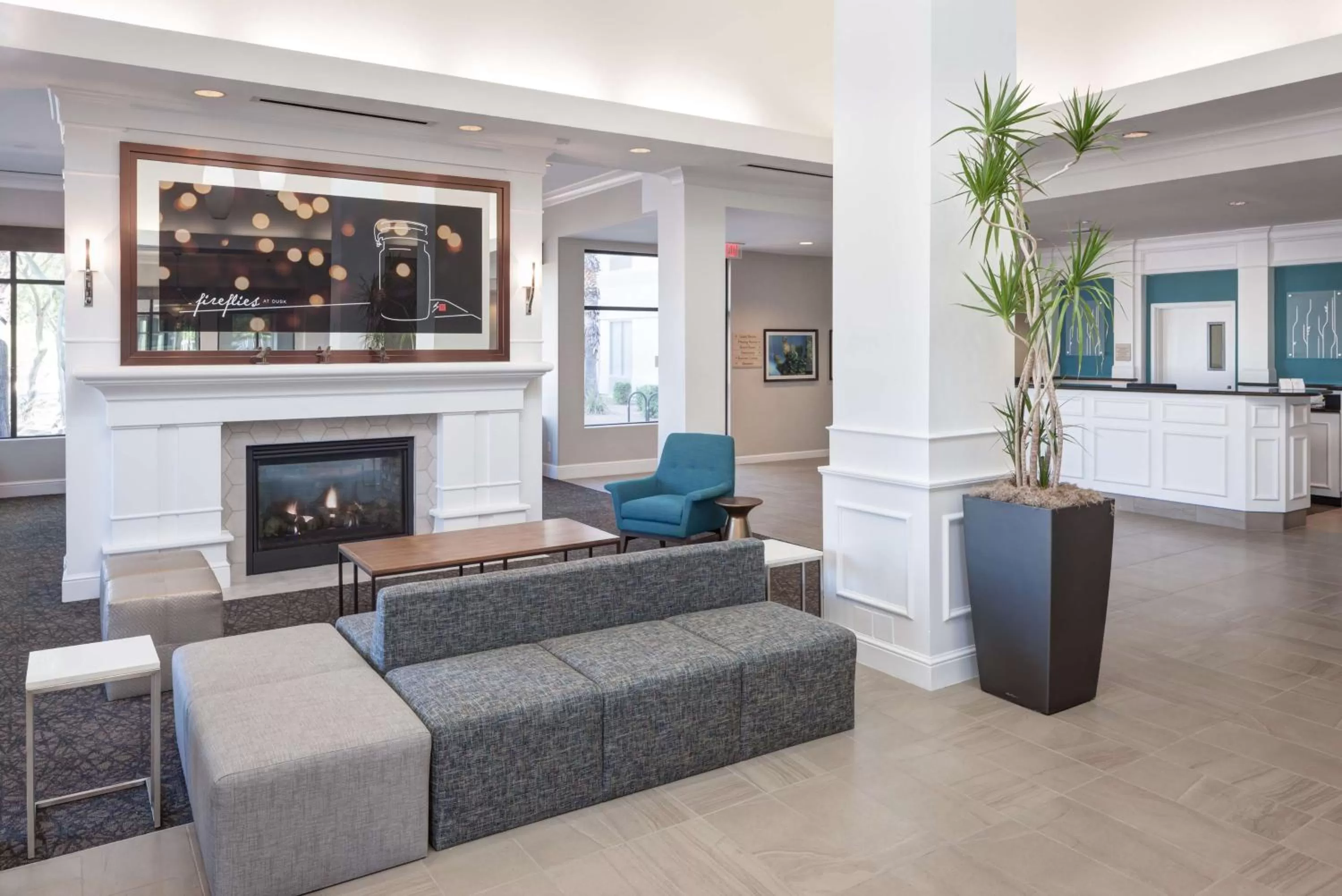 Lobby or reception in Hilton Garden Inn Tucson Airport