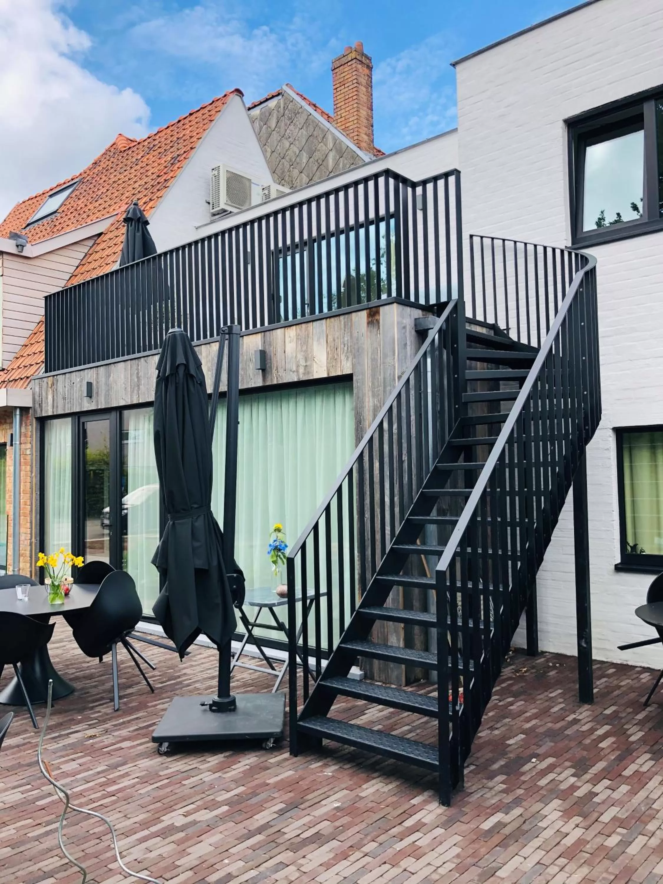 Balcony/Terrace in Suites Le Porte-Bonheur