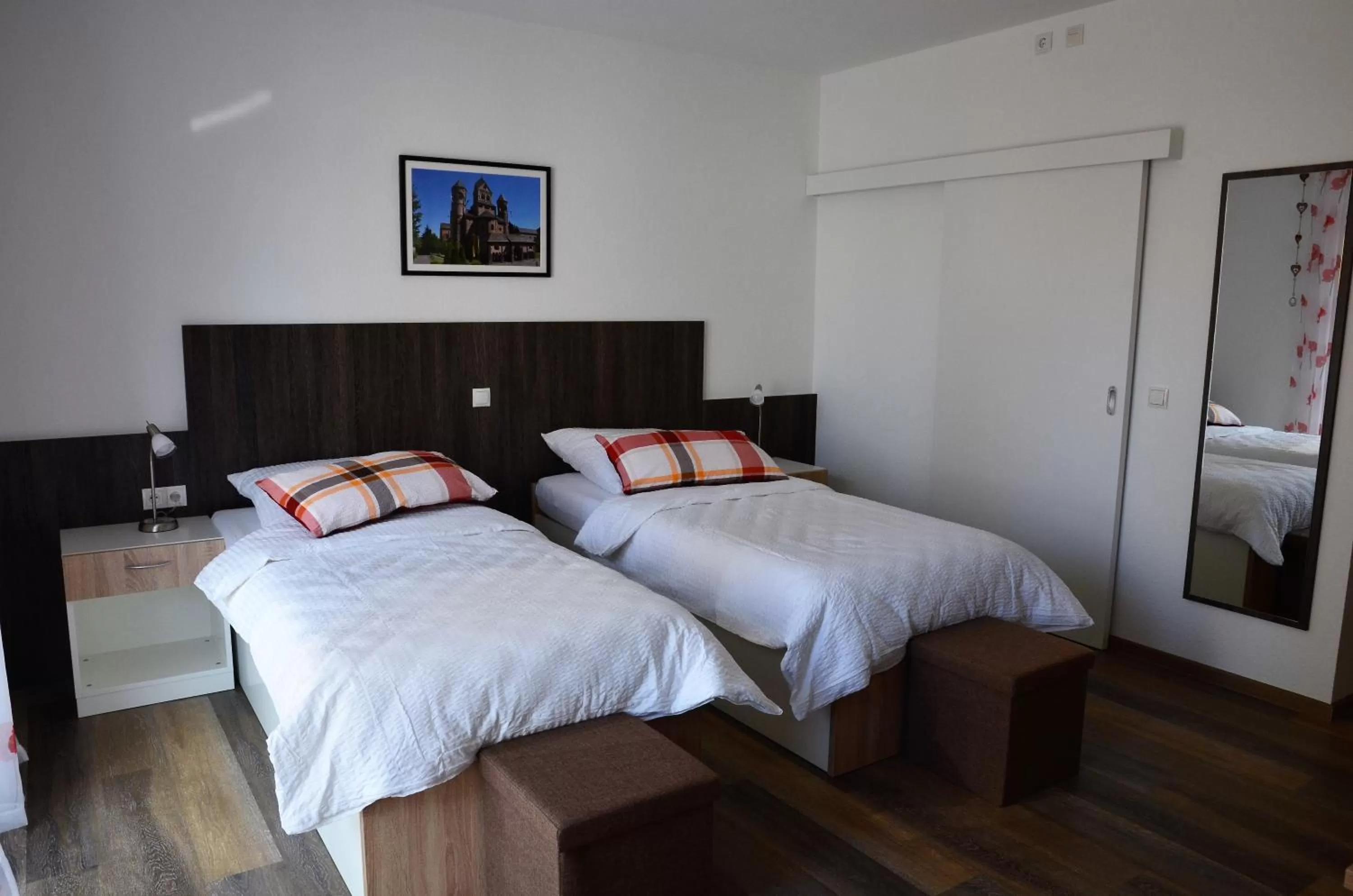 Bed in Gästehaus Am Hochsimmer