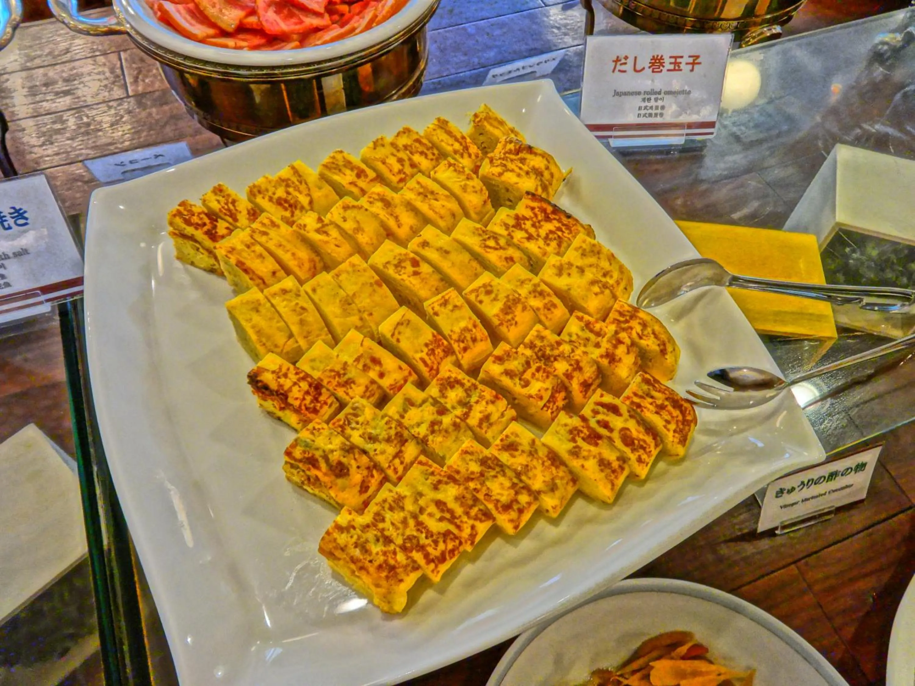 Buffet breakfast in Nest Hotel Matsuyama