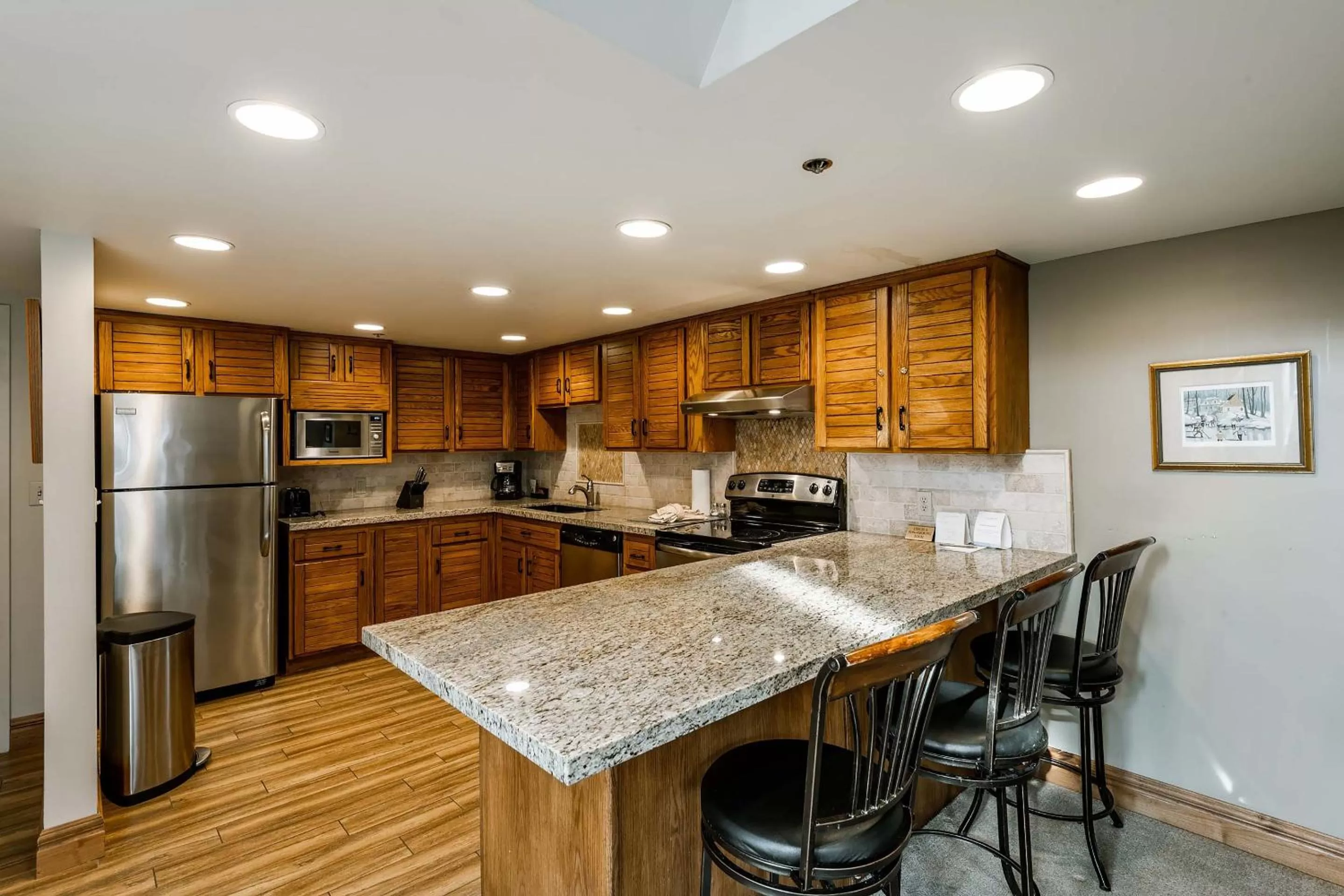 Kitchen or kitchenette in Silver King by All Seasons Resort Lodging