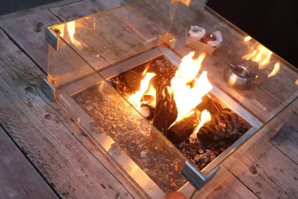 Decorative detail, BBQ Facilities in Hotel Grandcafe De Doelen