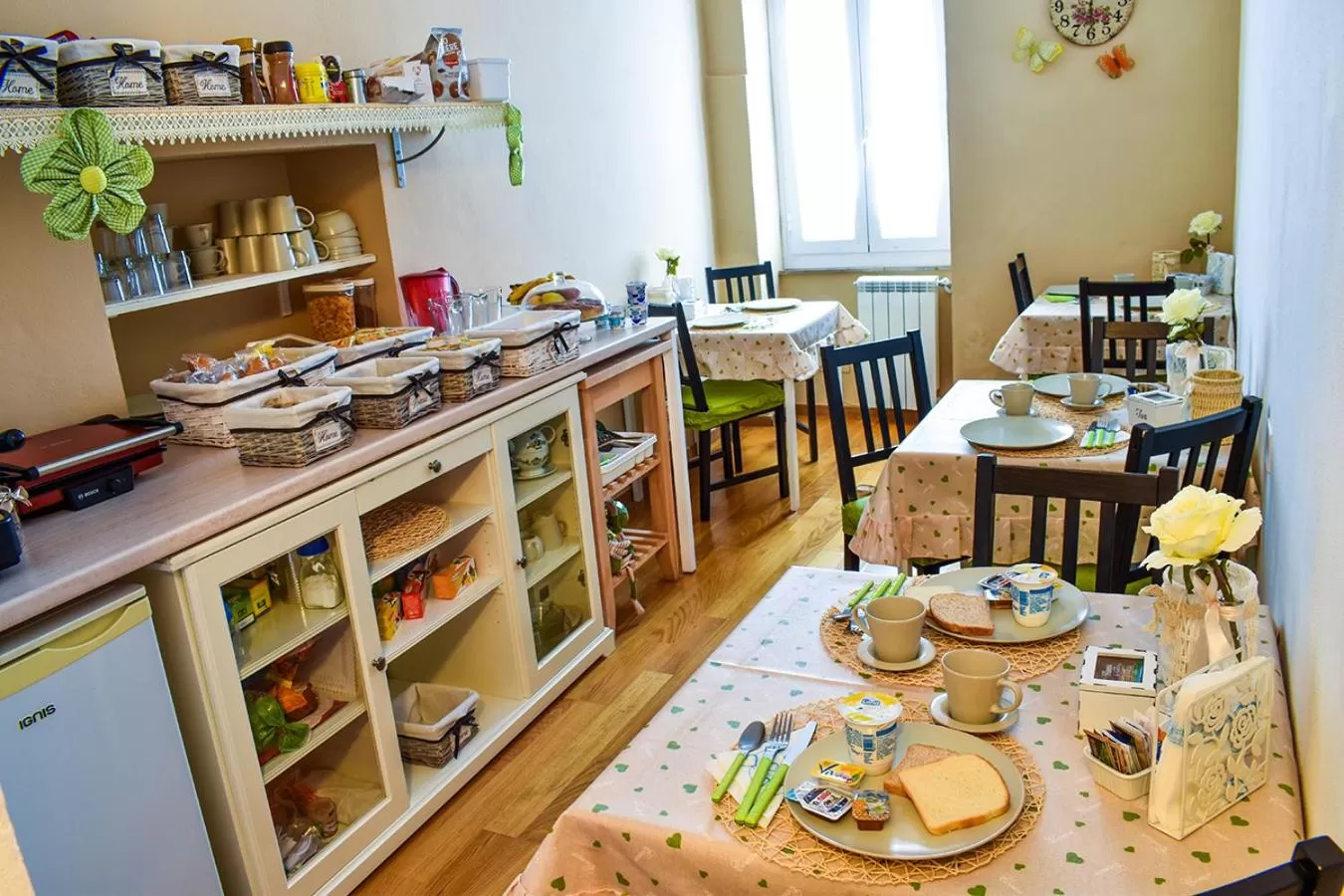 Food and drinks in B&B in Piazzetta