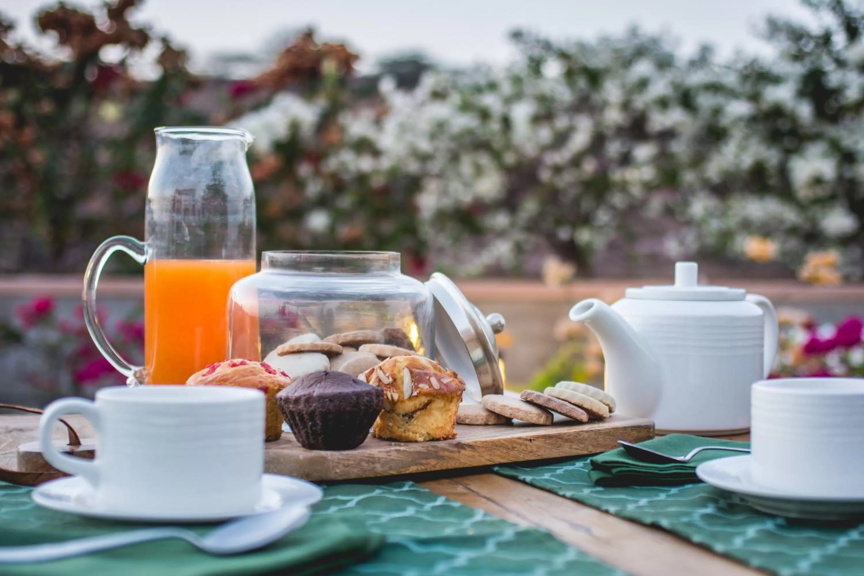 Food in The Almond Tree