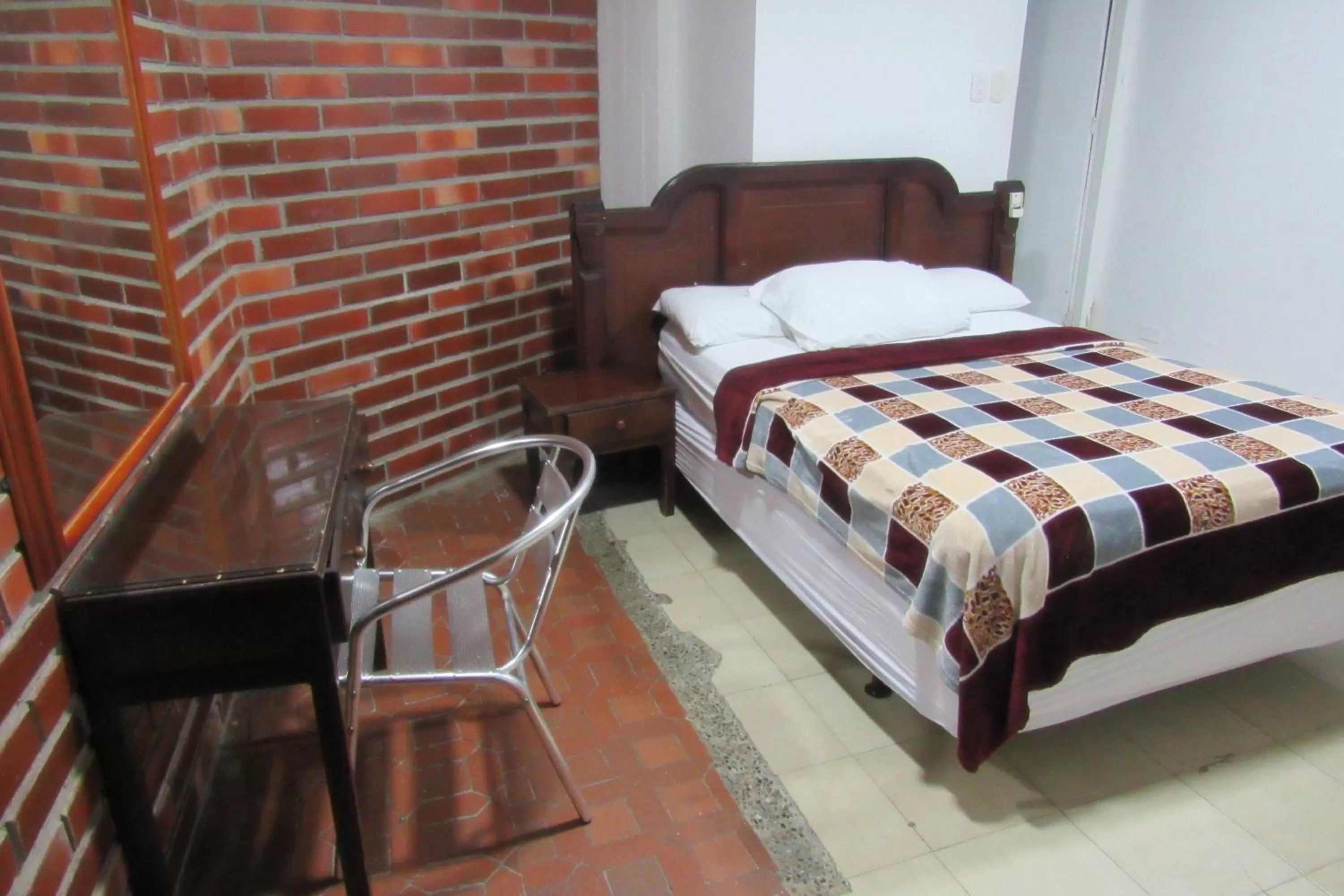 Bed in Hotel Nuevo Tio