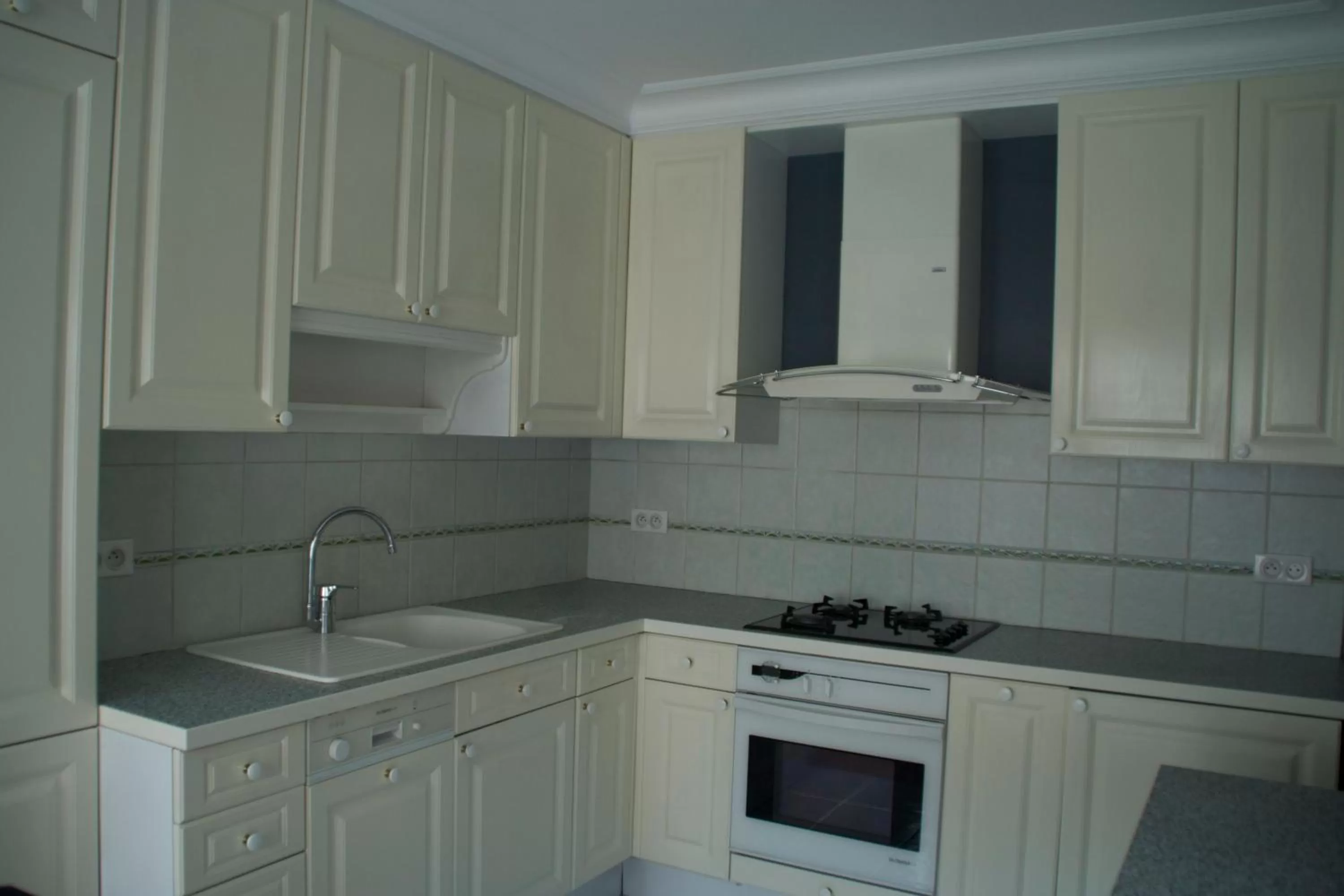 Kitchen or kitchenette in Hotel Restaurant Les Capucins