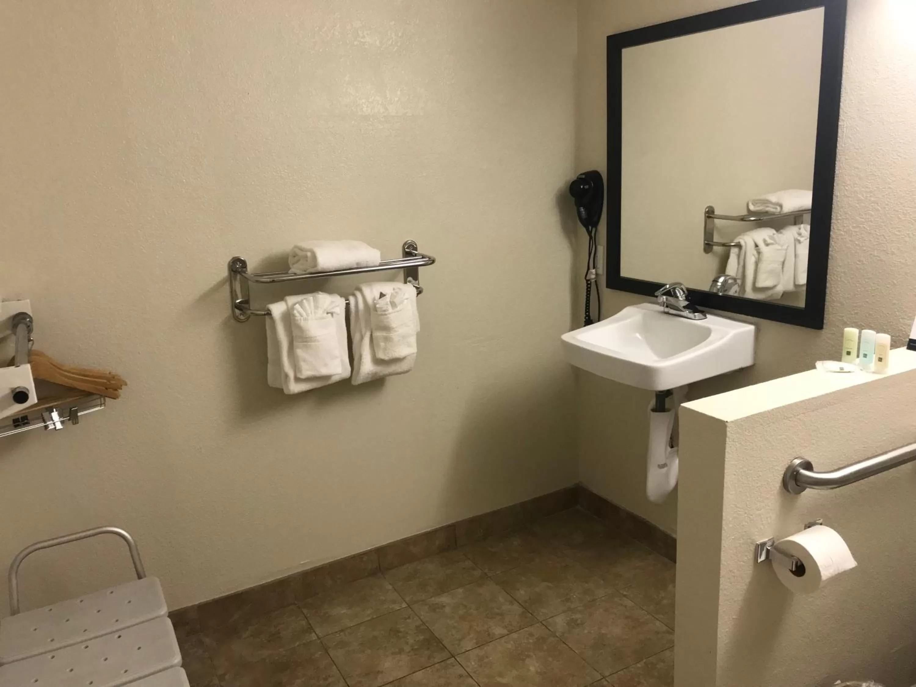 Bathroom in Quality Inn & Suites near Downtown Mesa
