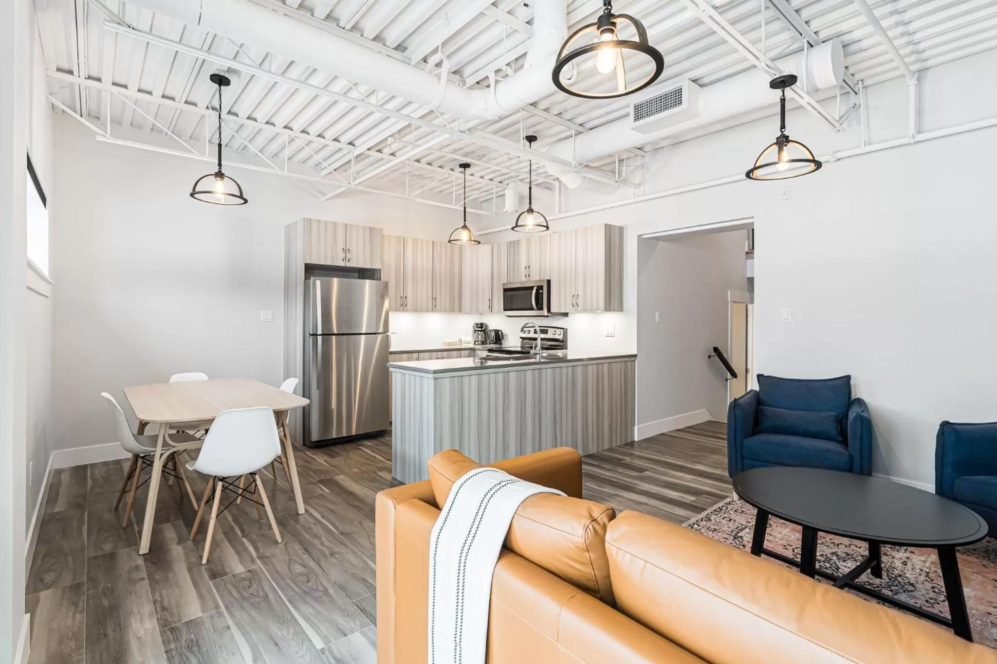 Seating area in Station 1 by Terra Hospitality