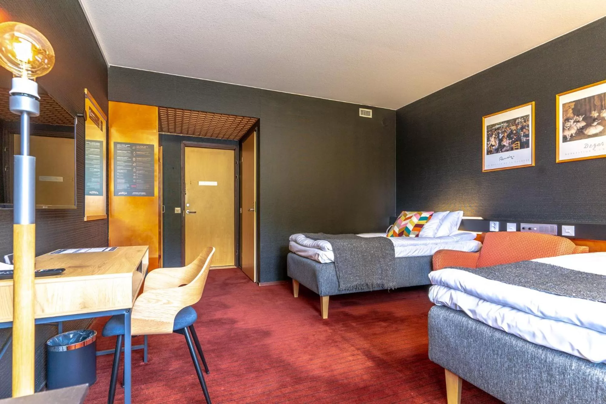 Bedroom, Bed in Hotelli Jämsä