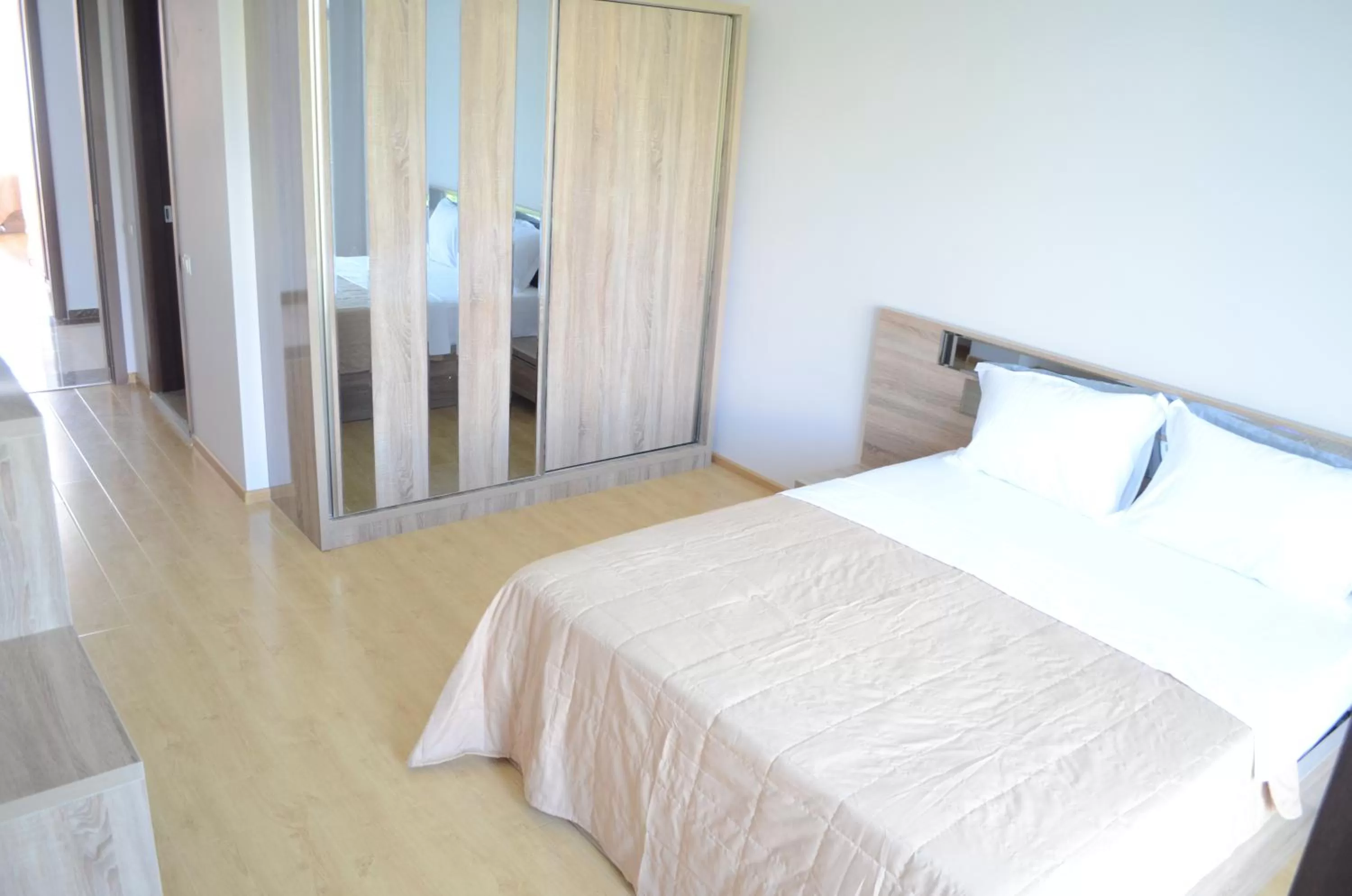 Bed in Hotel Skyline Batumi